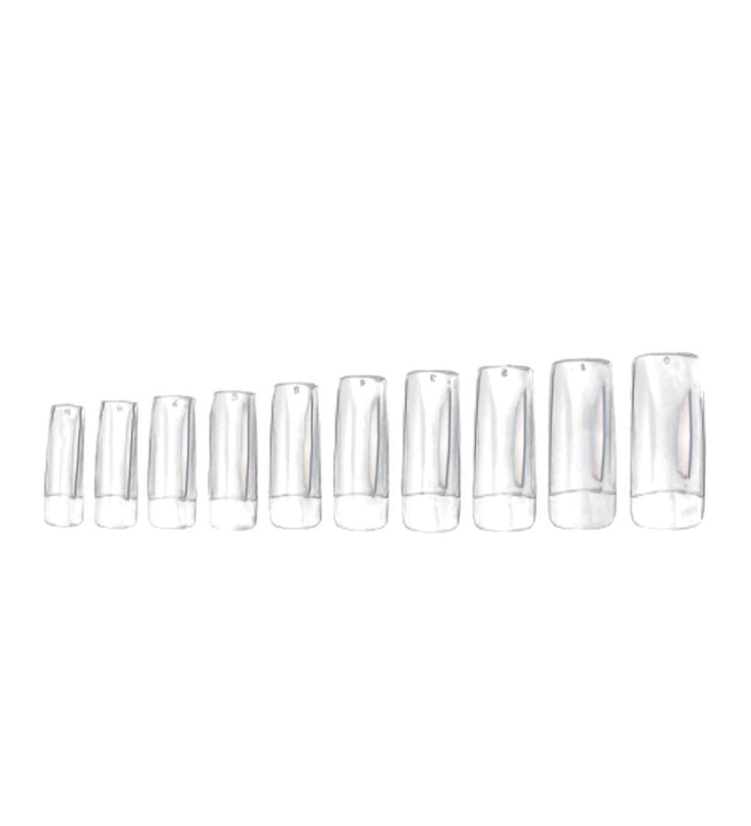 CLSSLVVBN 1 Set False Nail Elegant Full Coverage Shape Manicure Stickers Strong Adhesion Unique Design Half Paste Natural Paster Type 2 - Buy Online on GoSupps.com