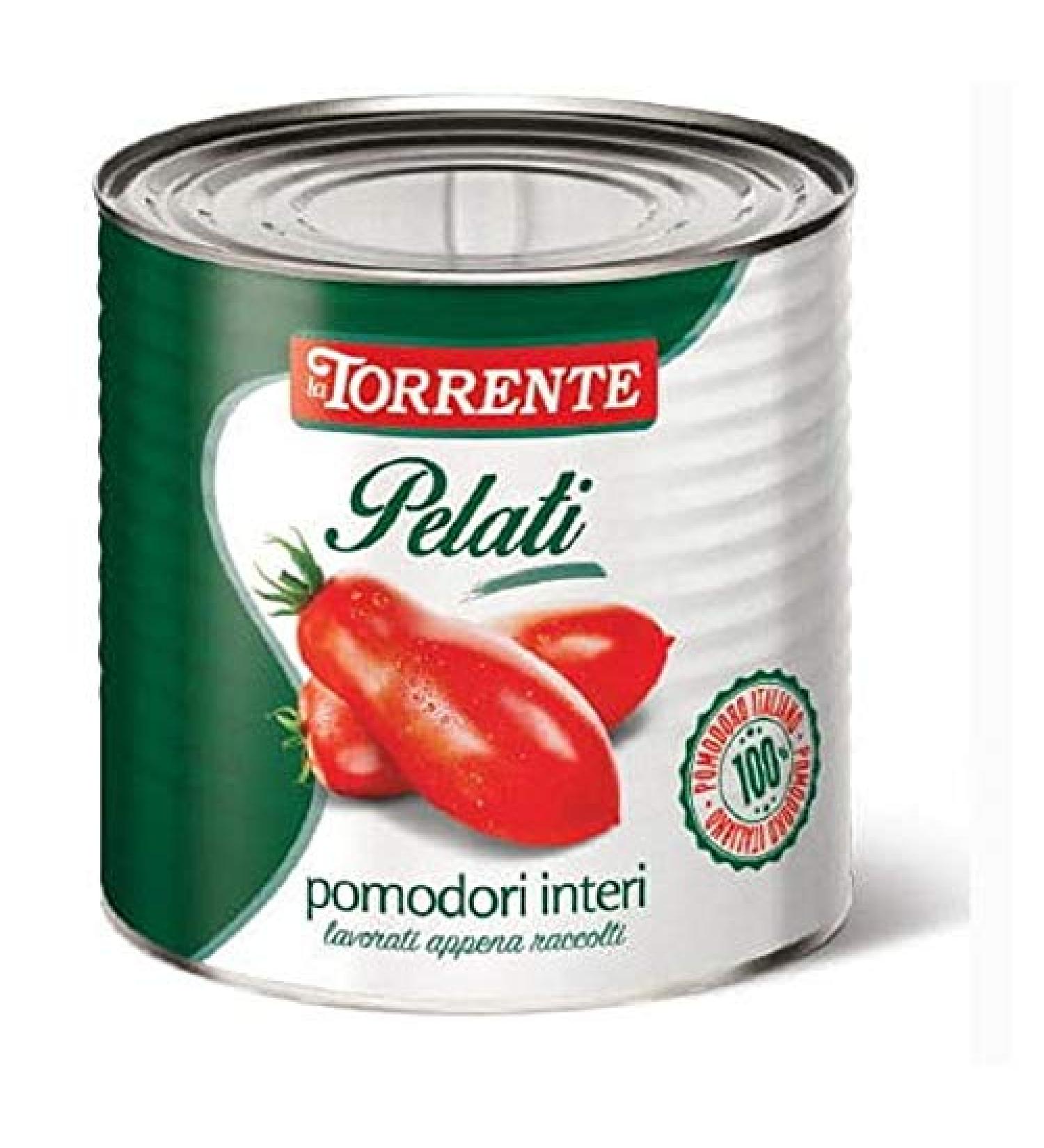 La Torrente Whole peeled tomatoes from 3 kg - La Torrente