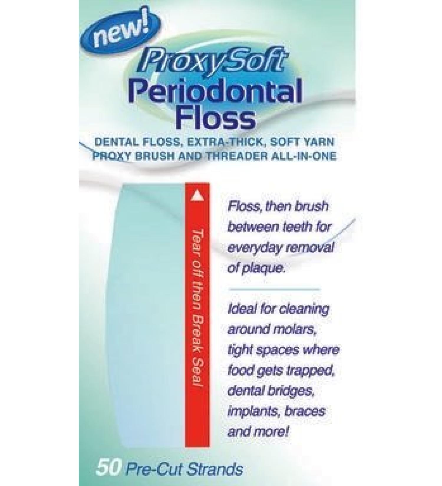 Proxysoft Periodontal Floss 50 (Formerly Thornton Periodontal Floss) by Proxysoft Worldwide Inc.