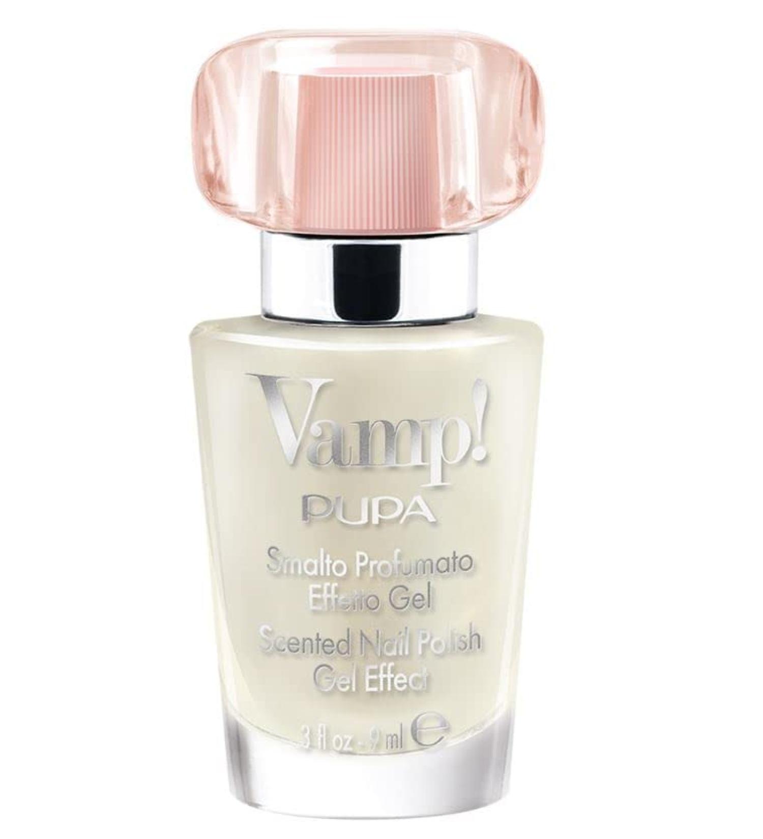 Pupa Vamp! Smalto Profumato Effetto Gel 119 Cotton White
