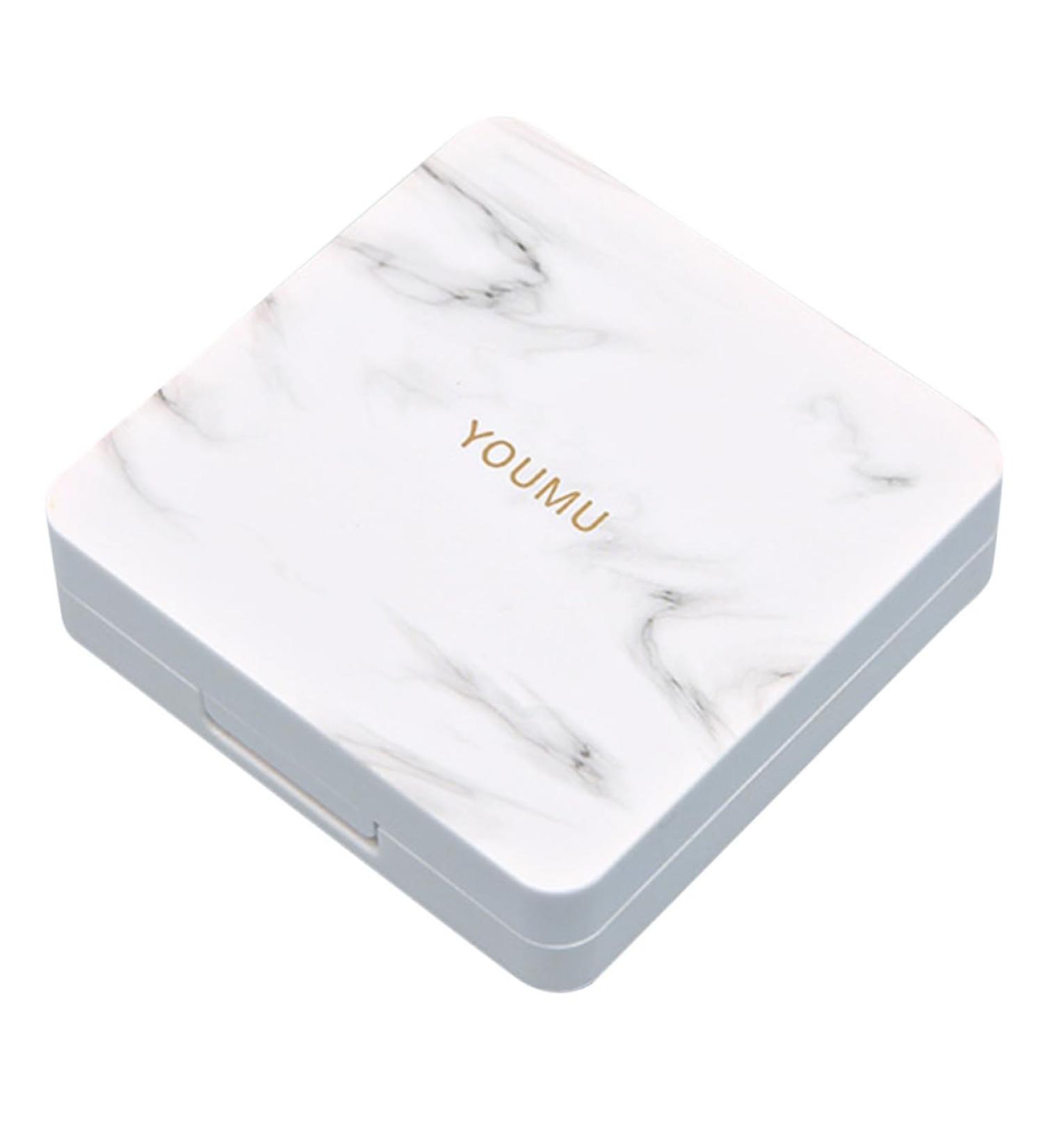 Premium Healeved Contact Lens Container - Travel Case Cleaner & Holder for Square White Lenses - Buy Online on GoSupps.com