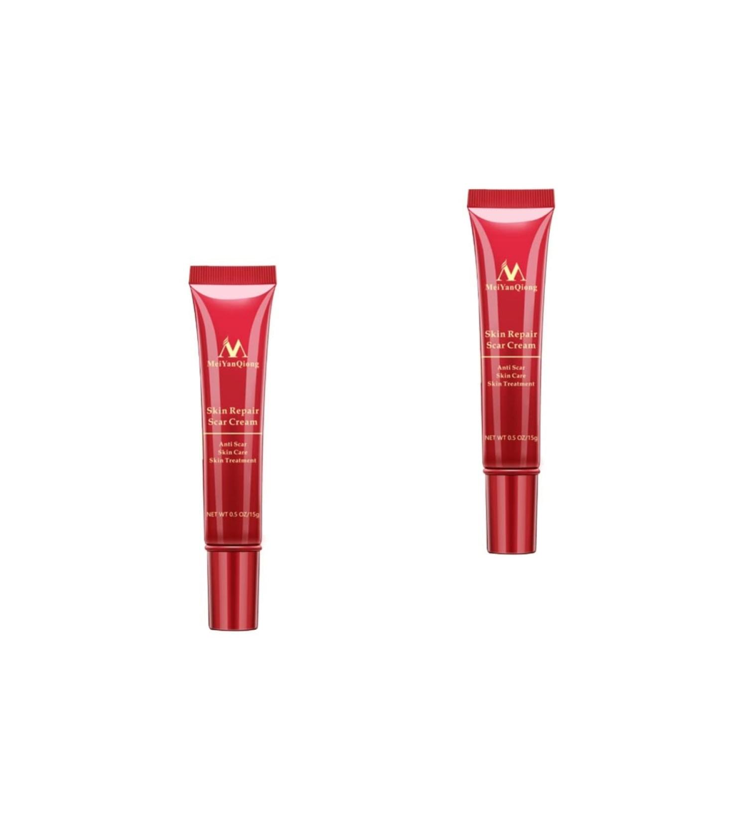 FOMIYES Pregnancy Scar Removal Cream - Fade Safe Anti-Stretch Mark Whitening Ointment - 2pcs Redx2pcs - Buy Online on GoSupps.com