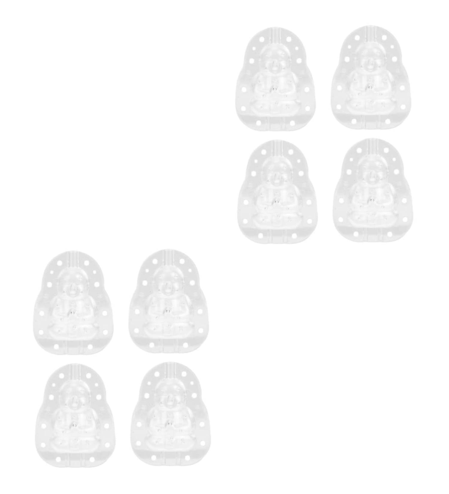 PRETYZOOM 8 Pcs Mini Gourd Mold Buddha Statue Baby Vegetable 5x3.5cmx2pcs Transparent Colorx2pcs - Buy Online on GoSupps.com
