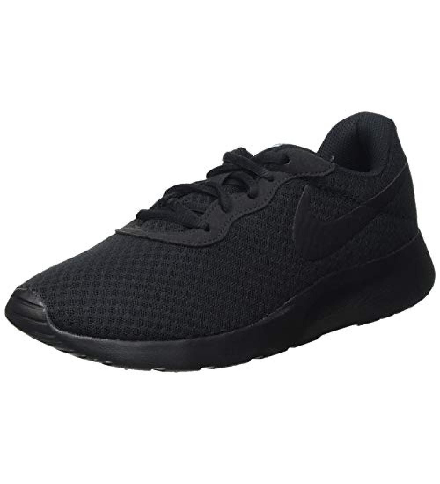 Nike Women's Low-Top Trainers Sneaker 9 - Black/Black/White, Stylish and Comfortable - Buy Online on GoSupps.com