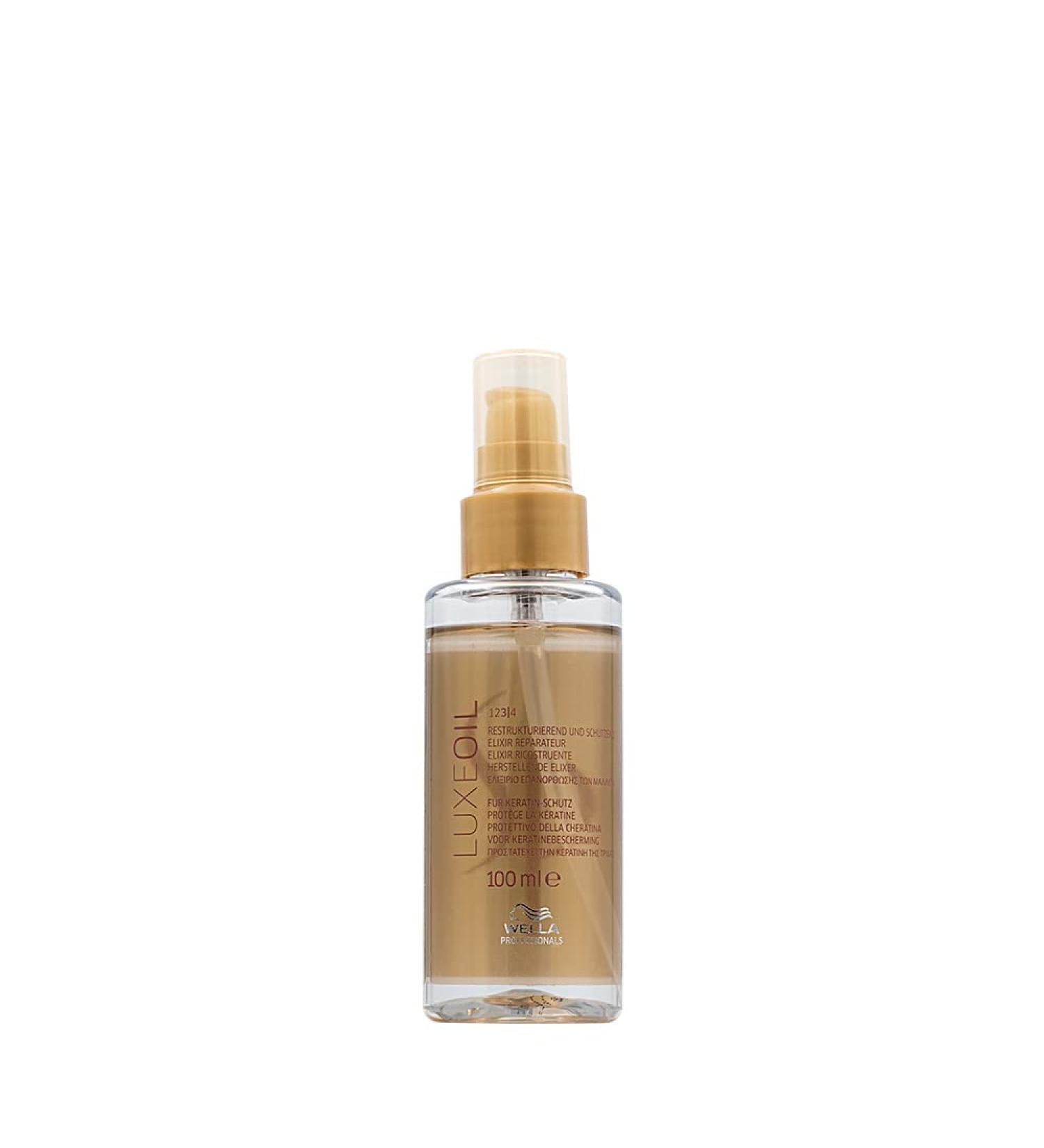 Wella SP System Professional Luxeoil Reconstructive Elixir Hair Oil 1 Pack (1 x 100 ml) Almond Oil 100 ml (1 Pack)