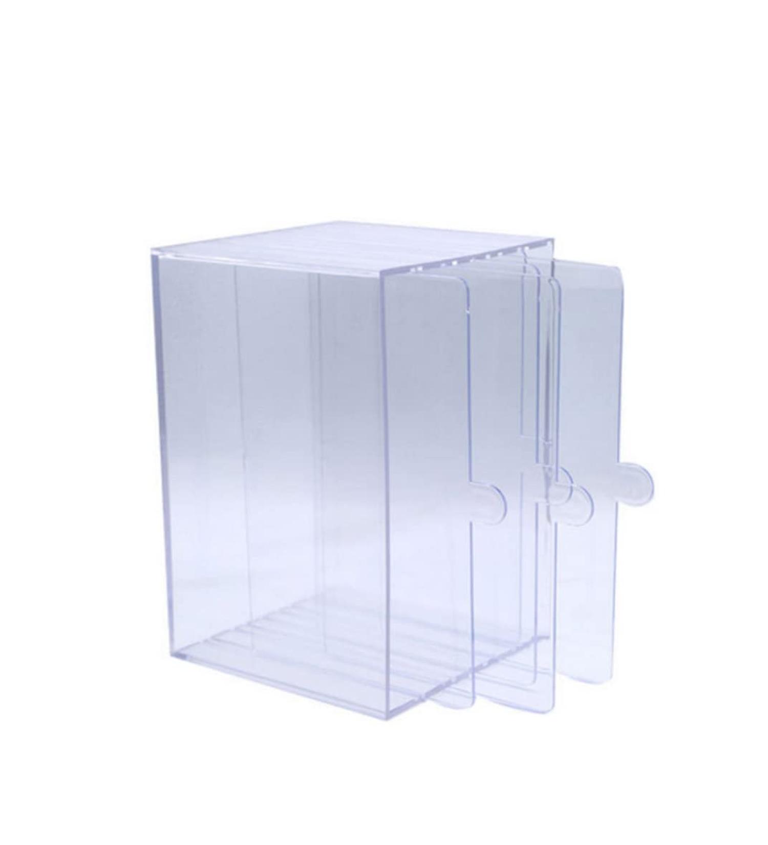 Nail Art Display Stand Nail Tips Acrylic Storage Box with 5 Movable Layers Manicure Tool Nail Art Storage Box - Buy Online on GoSupps.com