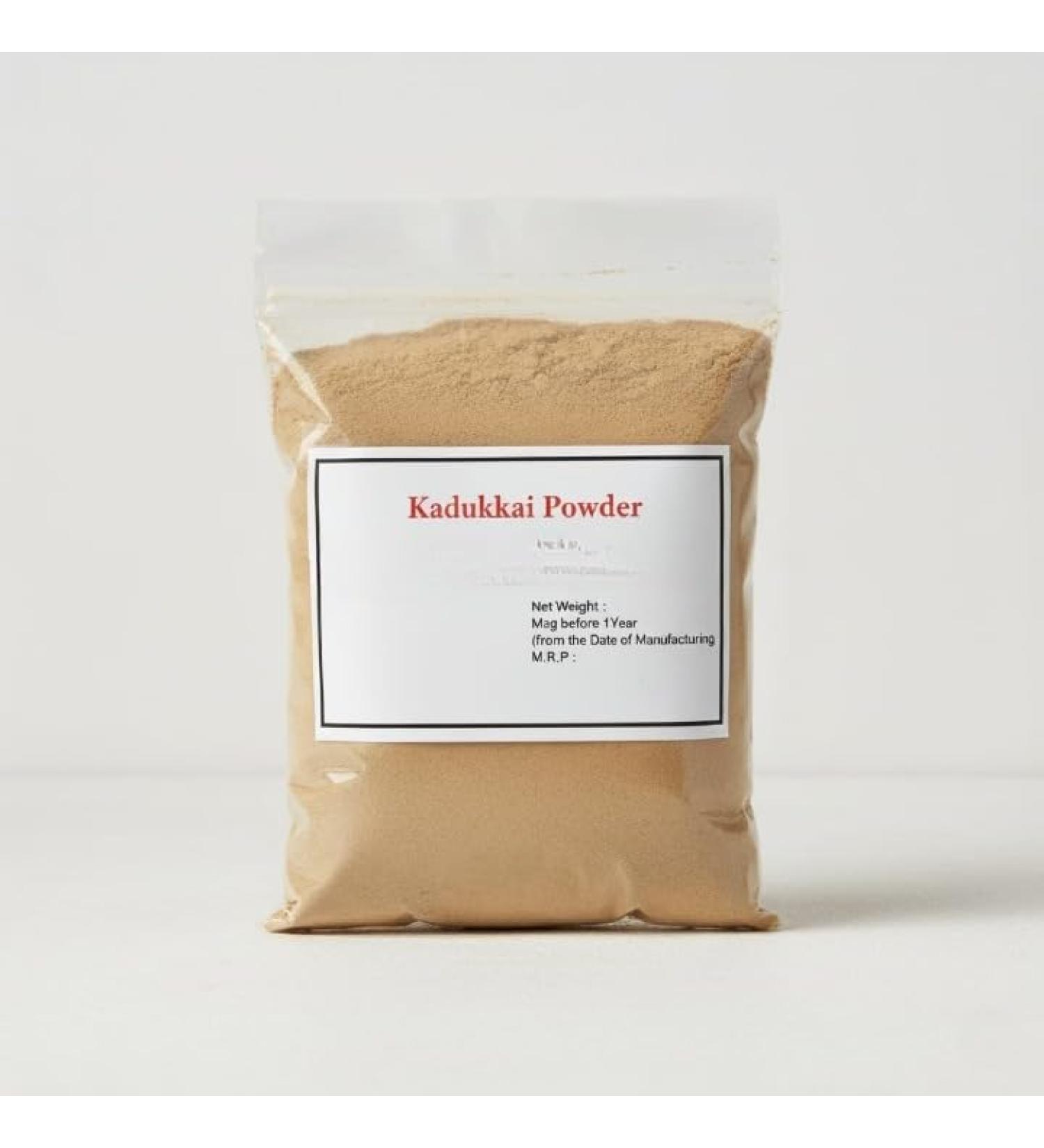 Kadukkai Haritaki Powder for Eating Drinking ConstipationChurna Weight Loss (100Gm) Dark Circles Herbal Hair Growth Face and Skin. - Buy Online on GoSupps.com