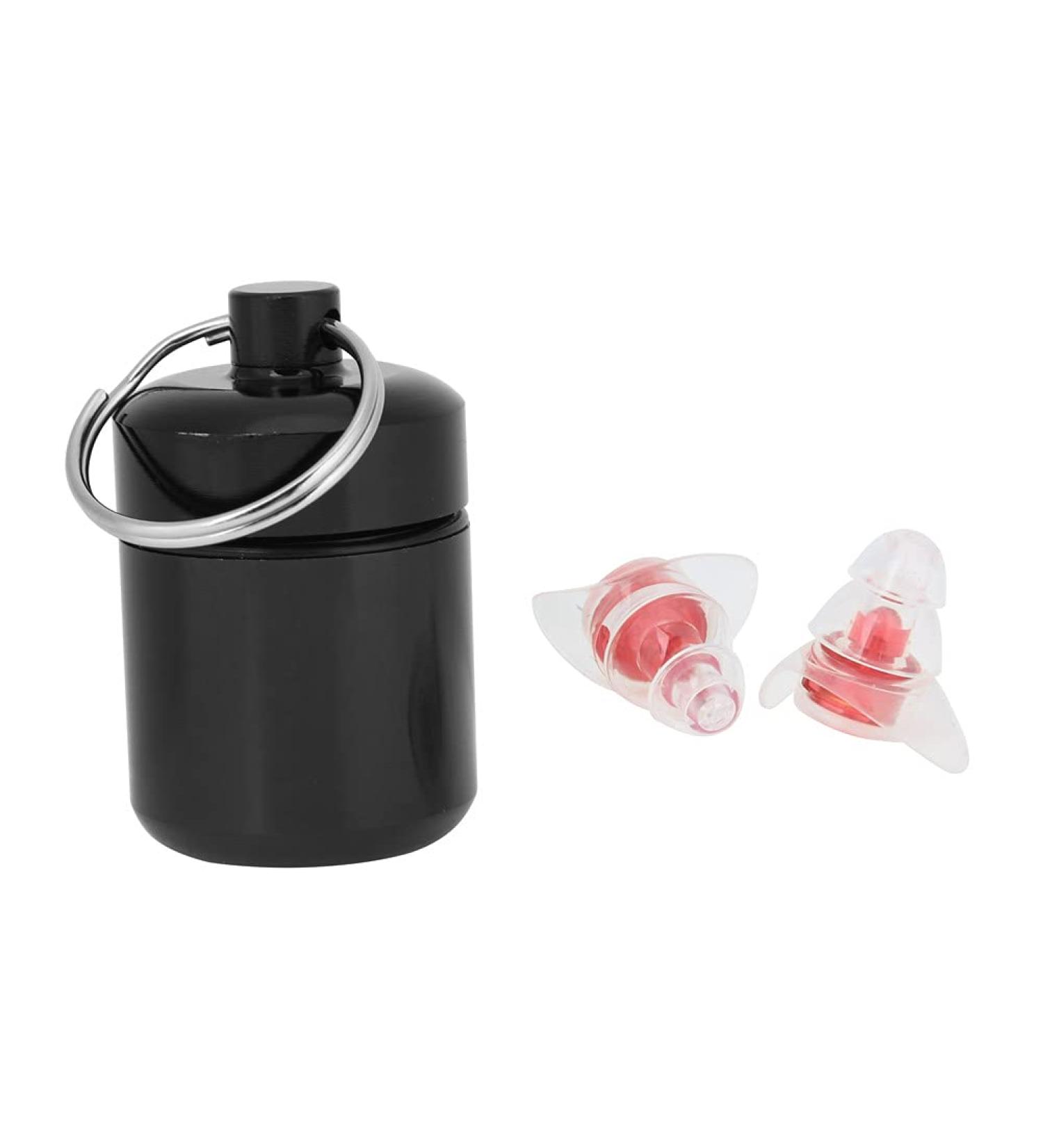 Reusable Red Earplugs for Concerts & Festivals - 21DB Noise Reduction Super Soft Hearing Protection - Buy Online on GoSupps.com