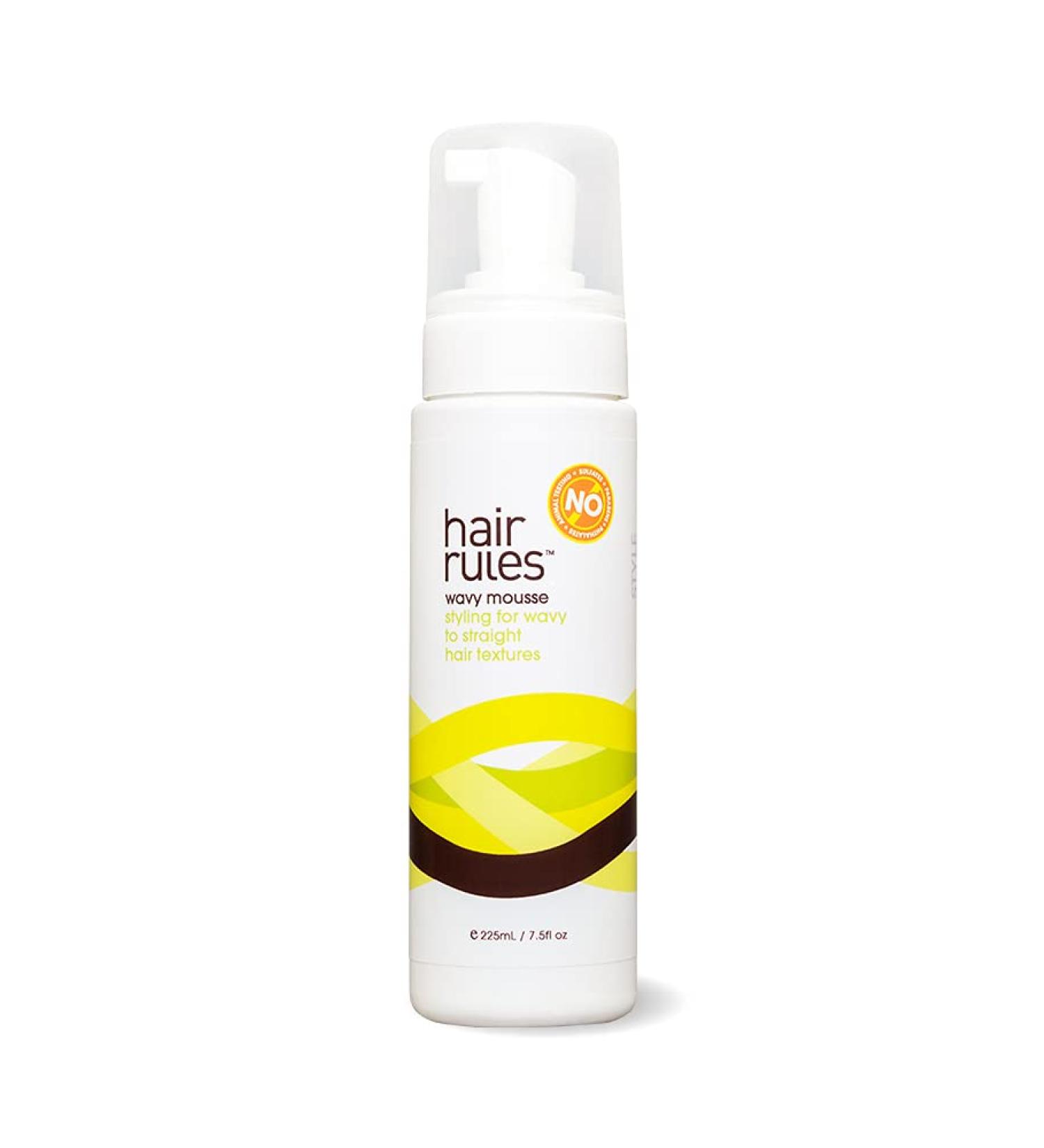 Buy Hair Rules Wavy Mousse - International Shipping | Perfect Waves & Volume - Buy Online on GoSupps.com