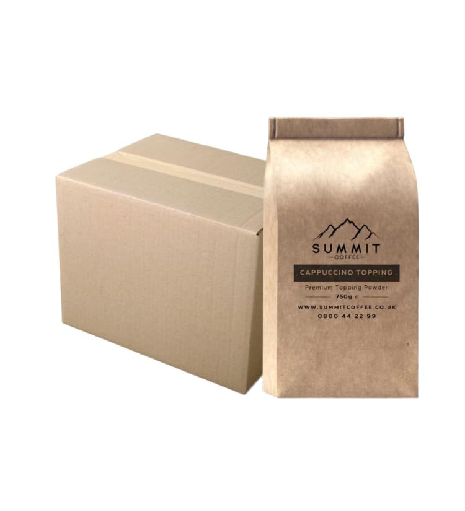 Summit Cappuccino Topping (Case 10 x 750G)