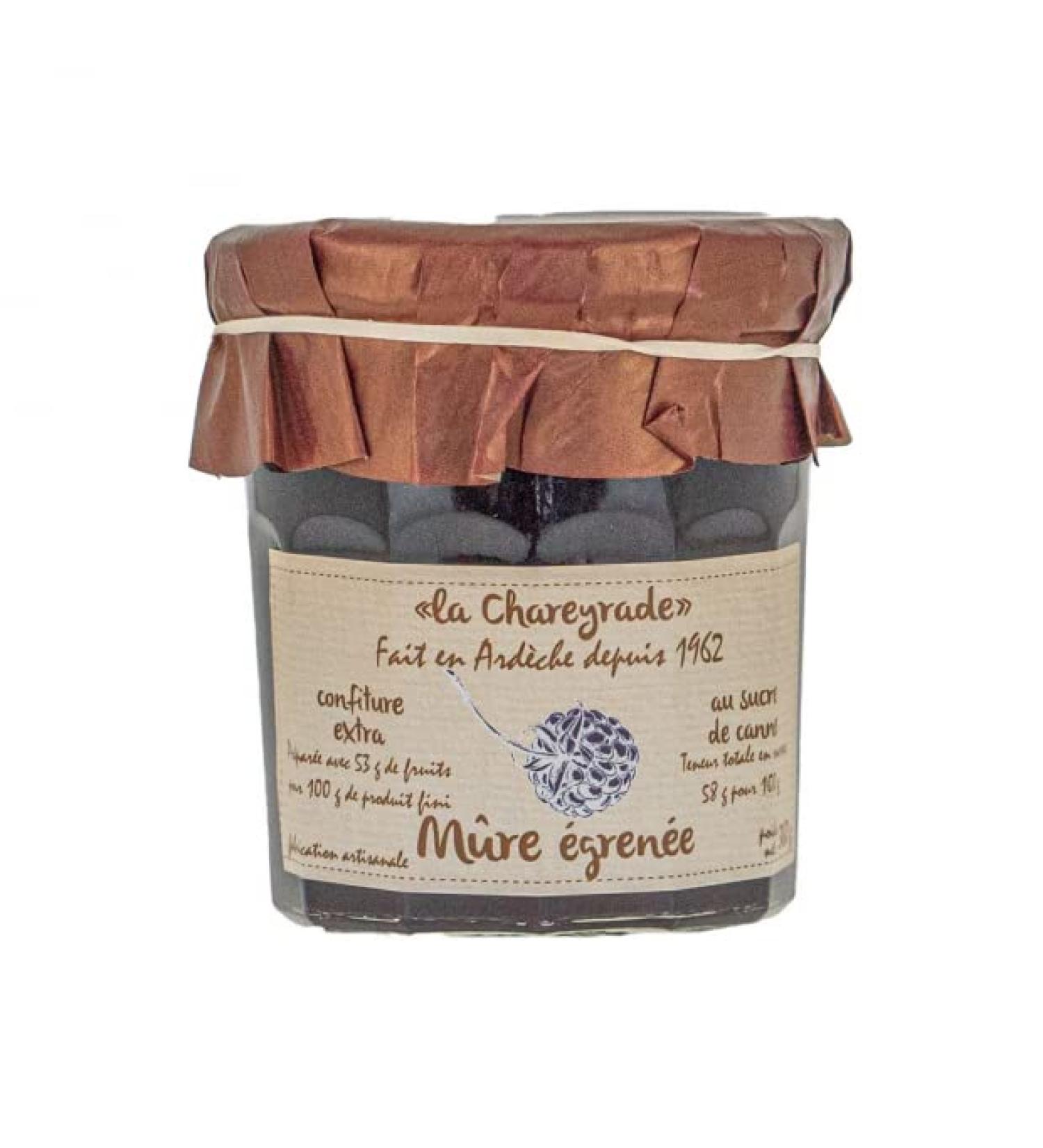 Blackberry jam 360 g - Chareyrade