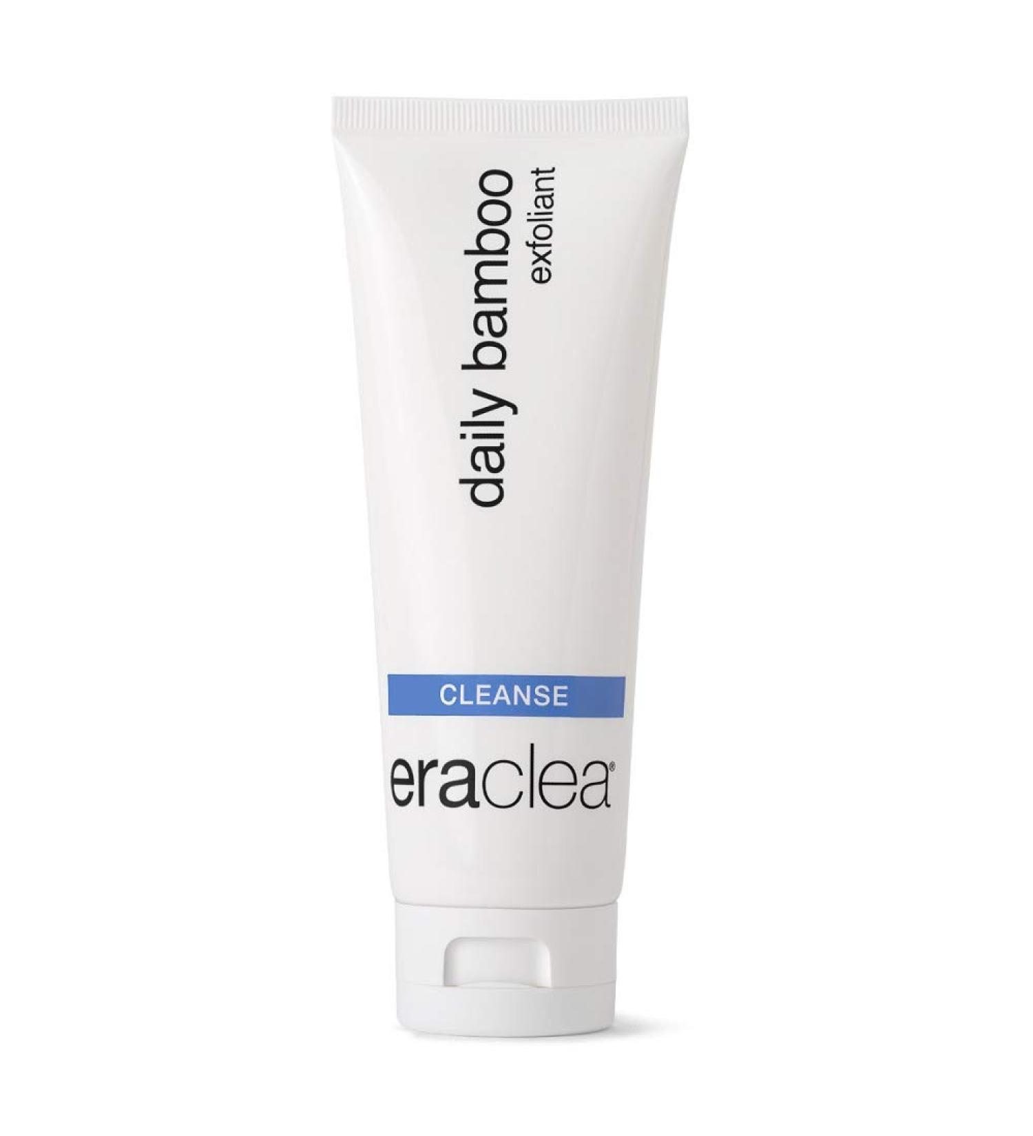 Eraclea Daily Bamboo Exfoliant - Exfoliating Face Wash with Lactic & Hyaluronic Acid for Radiant Skin - Removes Oil & Impurities - Suitable for All Skin Types (4 fl oz - Buy Online on GoSupps.com