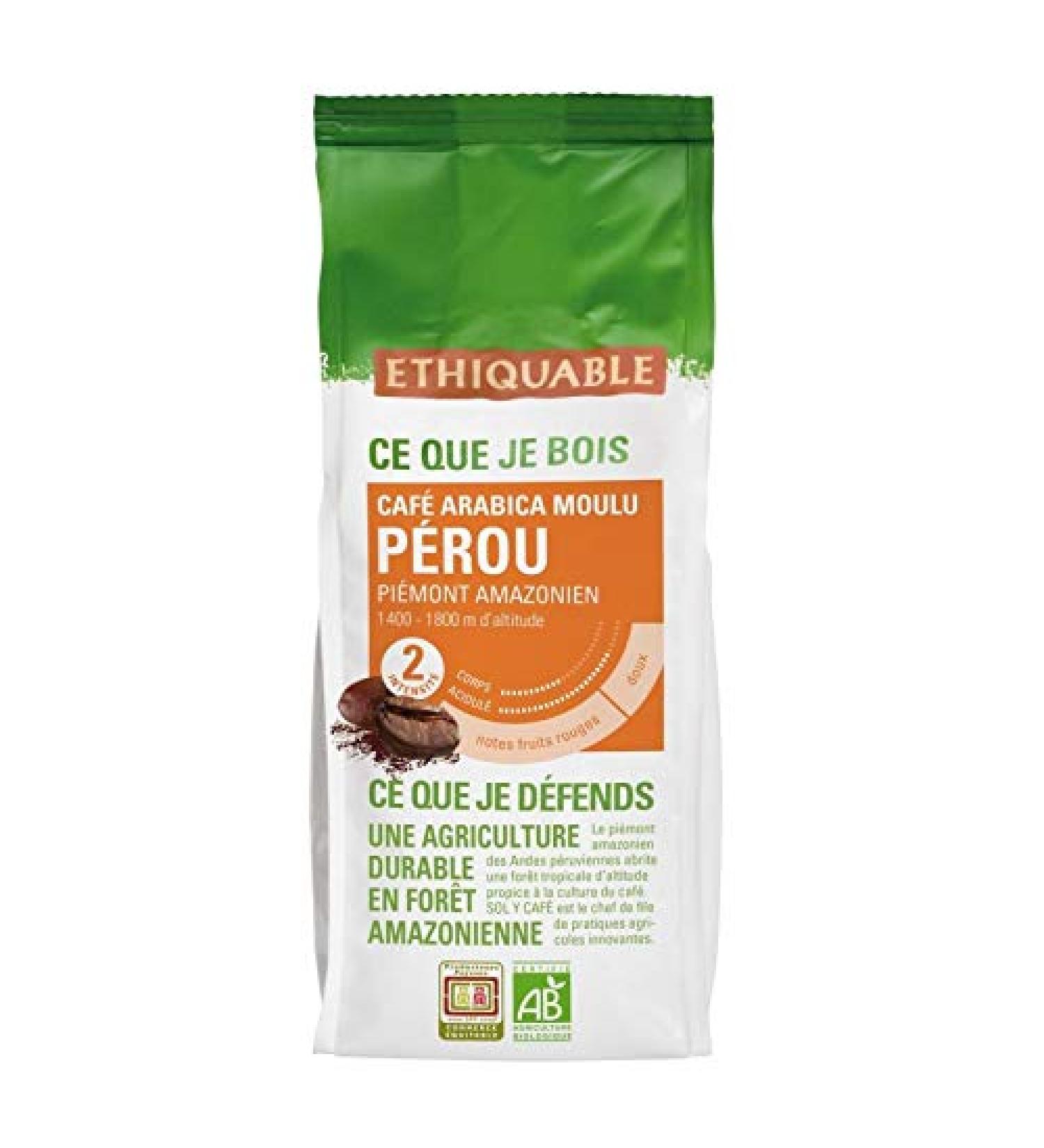 Epicerie sal e Ethical Ground Coffee from Peru 250 g - Pack of 2 - Buy Online on GoSupps.com