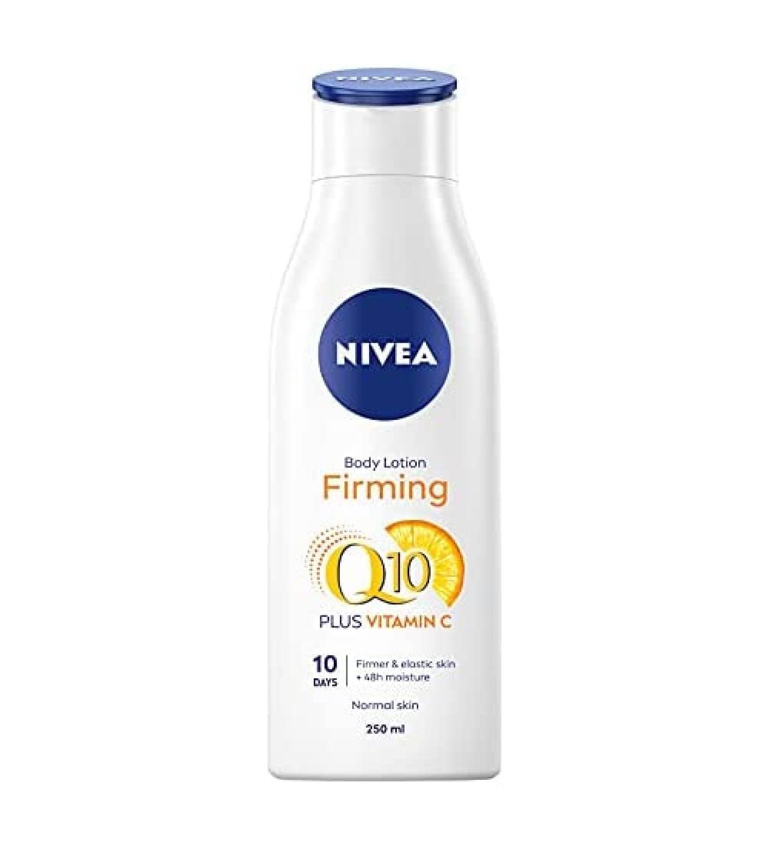 NIVEA Q10 Plus Vitamin C Body Firming Lotion 250ml | Skin Tightening & Anti-Aging Formula - Buy Online on GoSupps.com