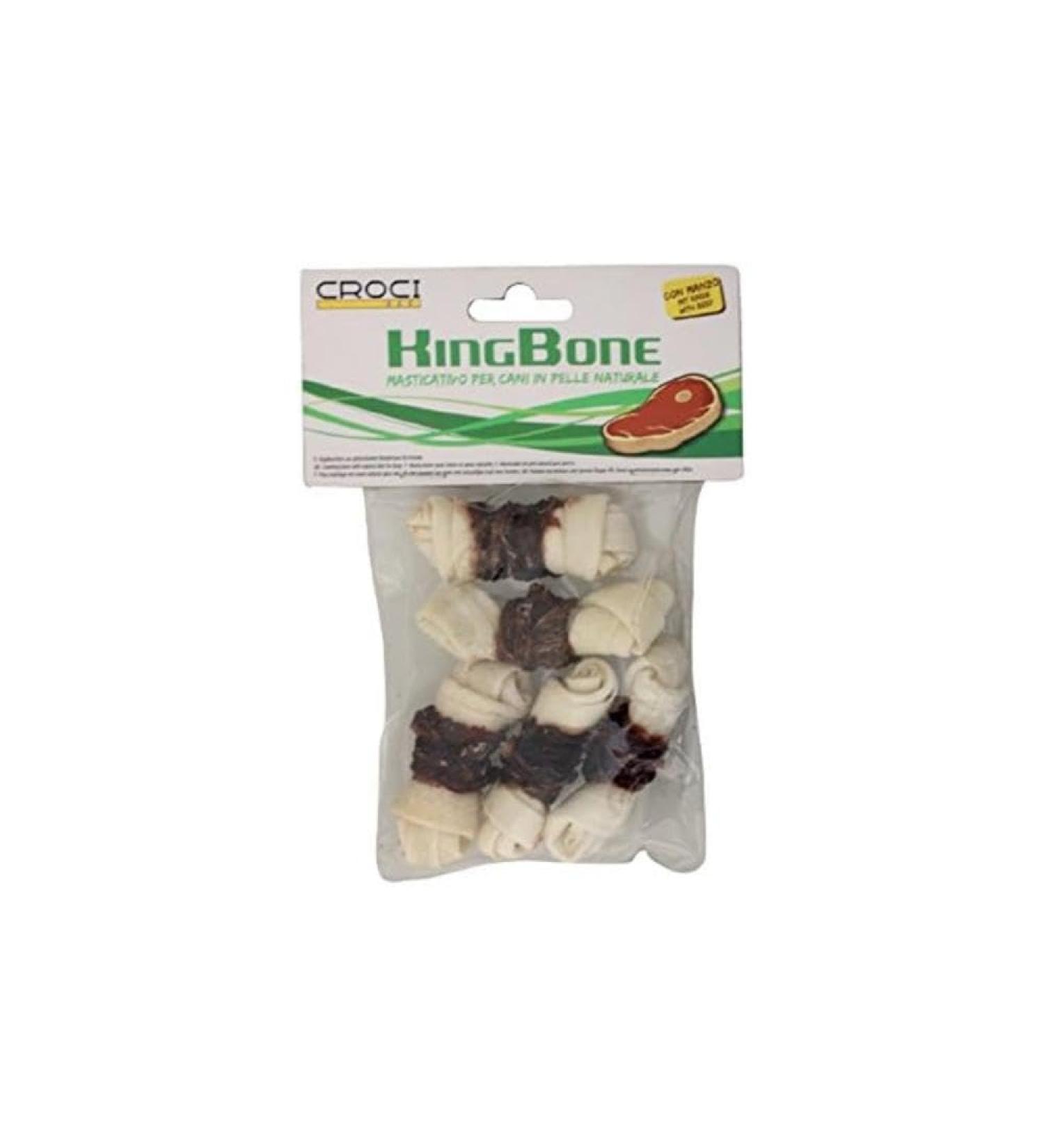 Croci C1003448 Bone K Bone with beef - 6 g 5 pieces - 6 cm beef 1 piece (1 pack)