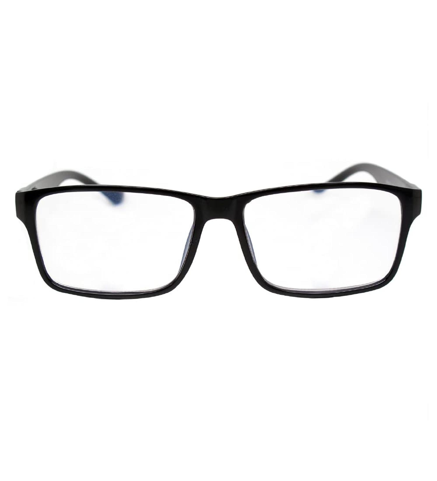 Buy Visual + Plus Blue Light Blocking Reading Glasses for Men & Women | Computer Gaming TV Glasses (Black 1.50 Strength) - Protect Your Eyes - Buy Online on GoSupps.com