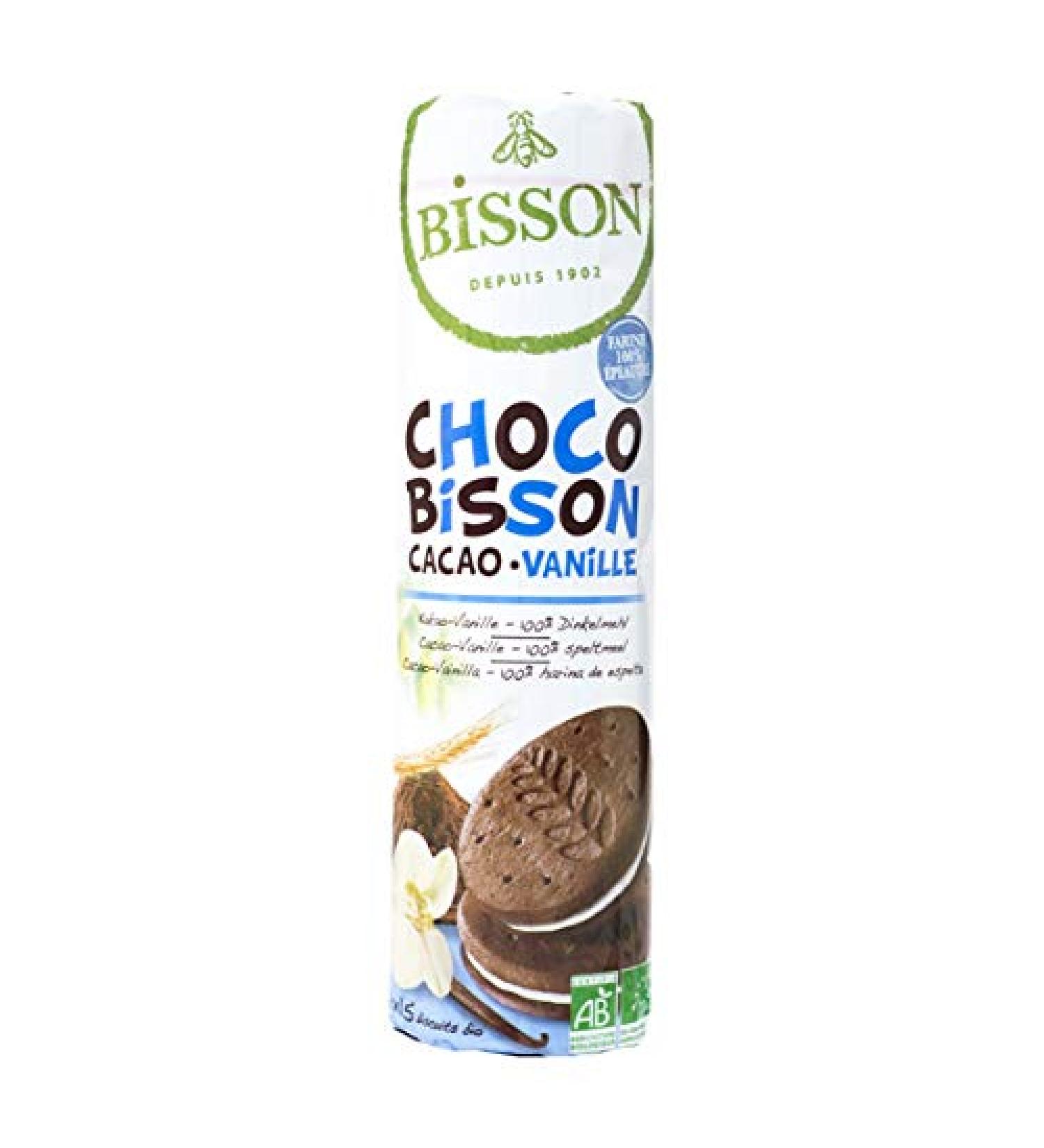 Bisson - Choco Bisson vanilla cocoa filled biscuits 300g - unit - Buy Online on GoSupps.com