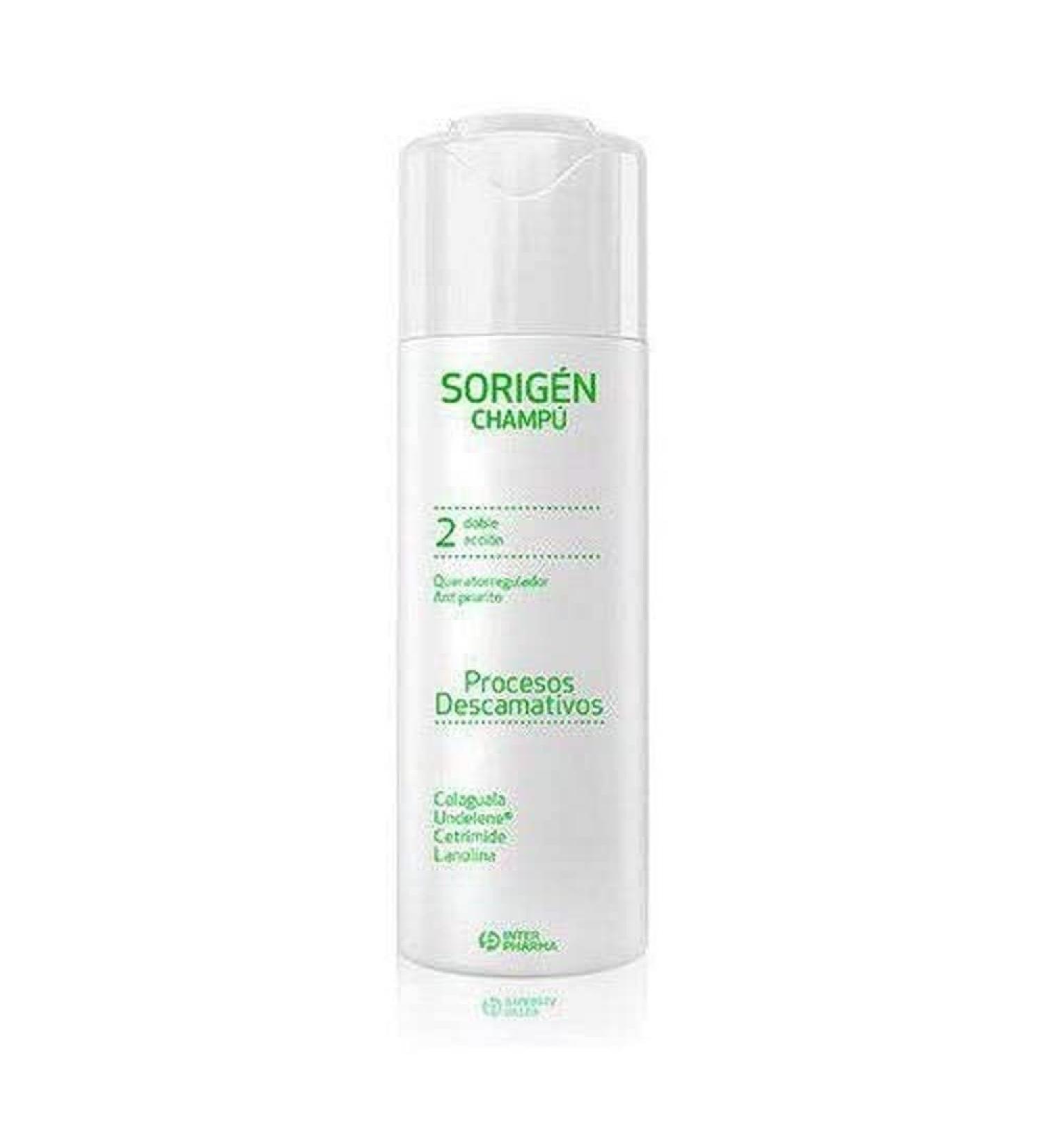 SORIGÉN - Shampoo for the treatment of hair psoriasis, eczema, flaking and itching of the scalp, it fights against excess sebum - 250 ml