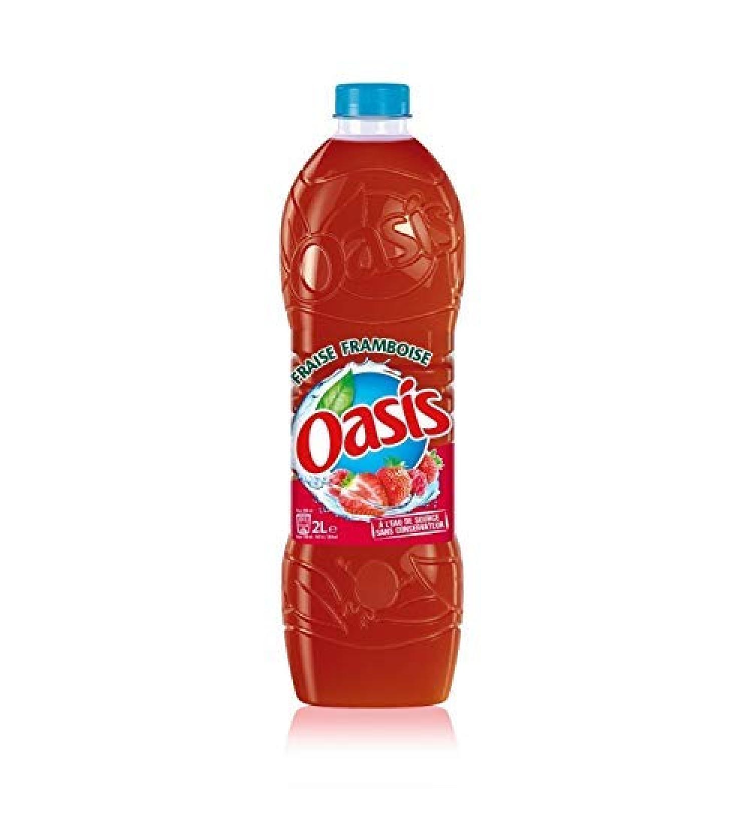 OASIS - Strawberry Raspberry 2L - Pack of 2 - Free Delivery