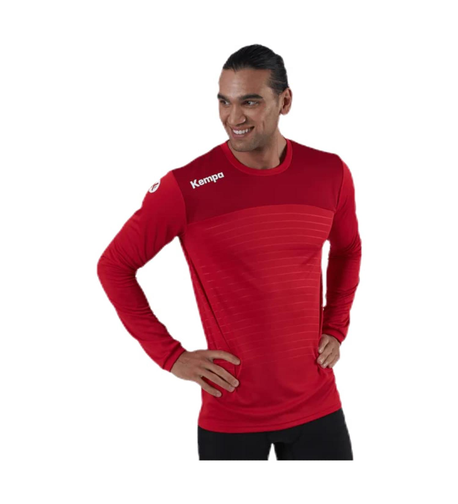 Kempa Herren Emotion 2.0 Langarmshirt - Rotes Longsleeve f r Herren | Internationaler Versand - Buy Online on GoSupps.com