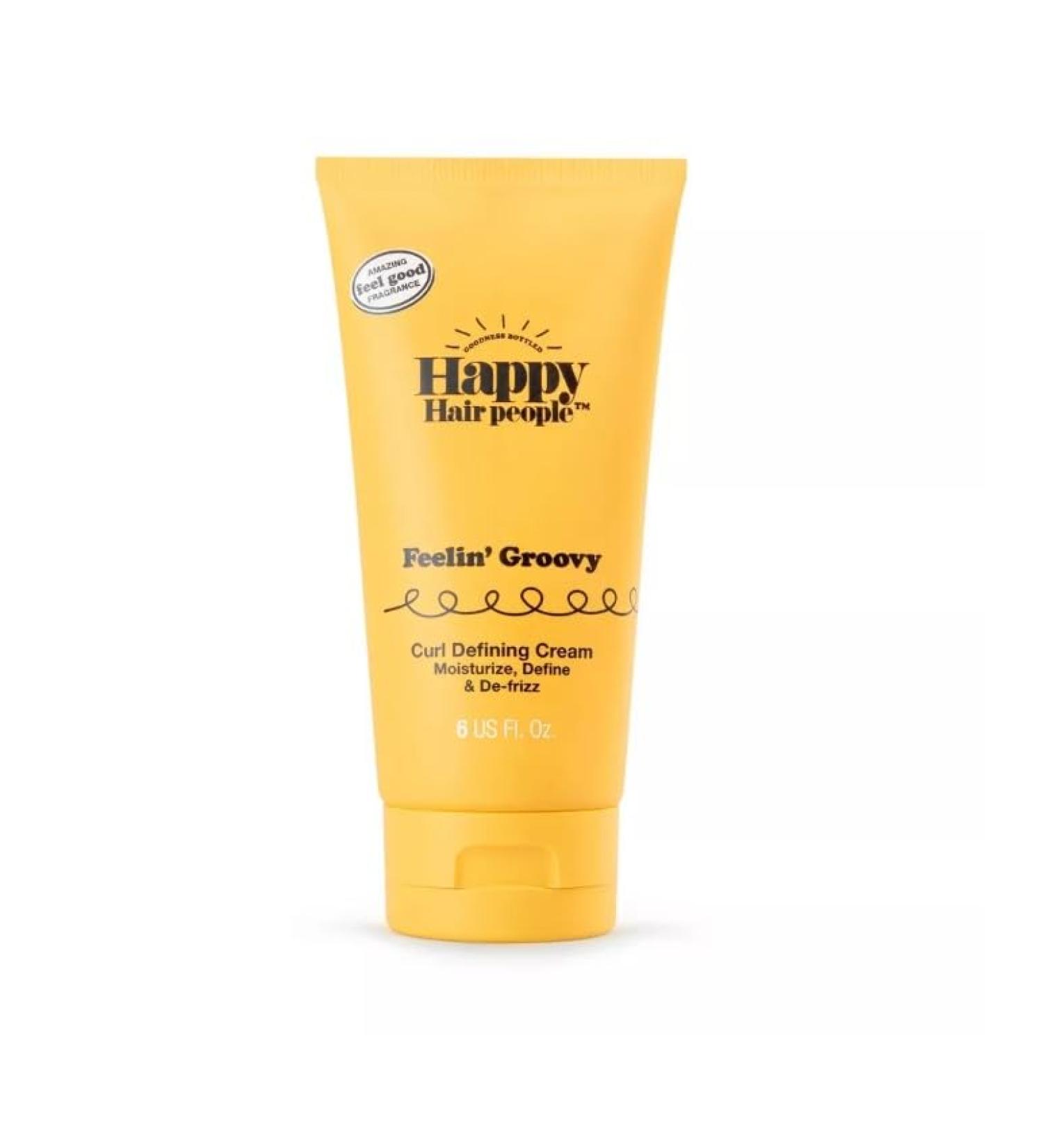 Happy Hair People Groovy Curl Defining Cream - 6 oz | Define & Nourish Your Curls - International Shipping Available - Buy Online on GoSupps.com