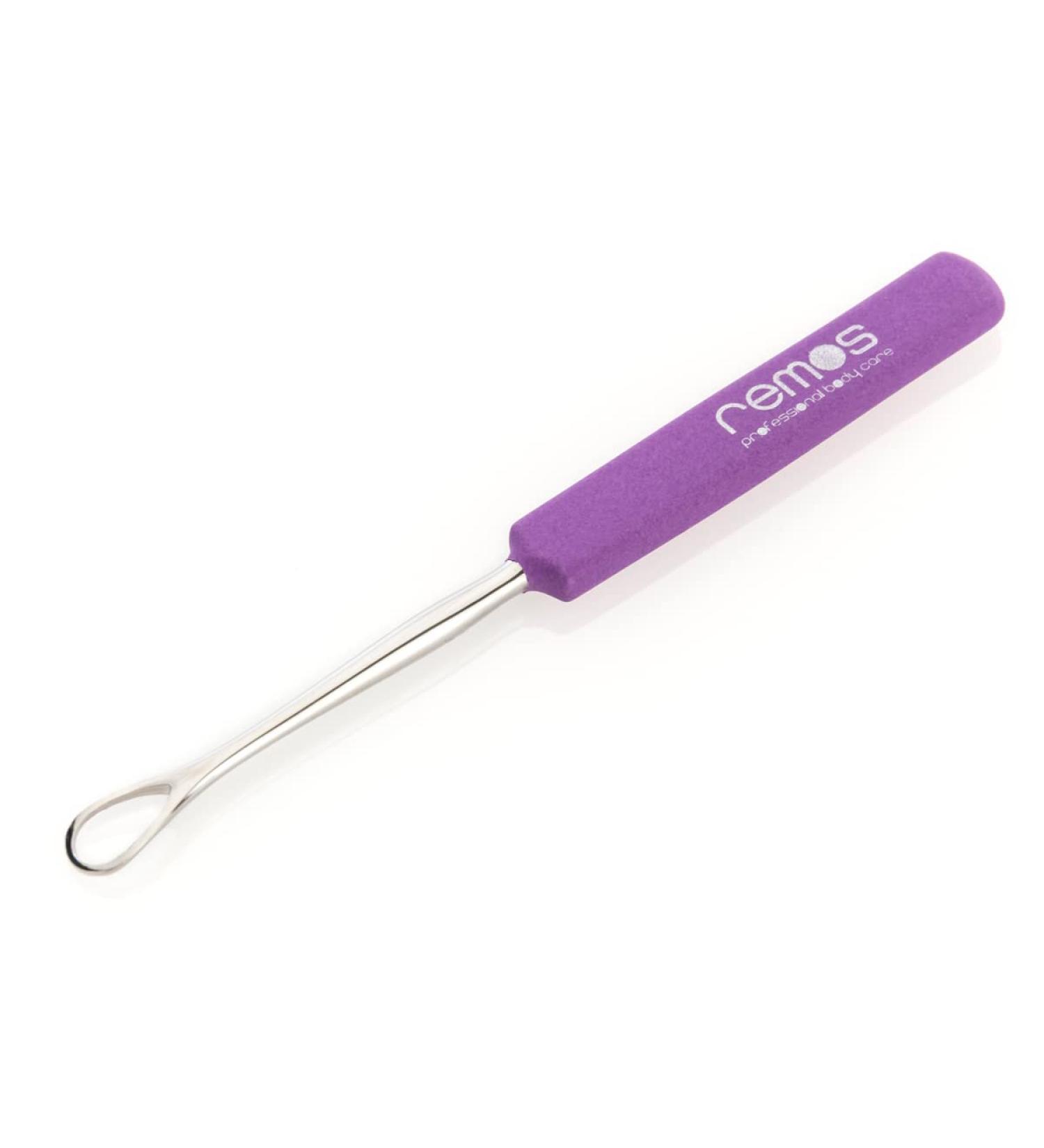 REMOS Stainless Steel Ear Wax Remover - Easy Earwax Removal Tool 7cm-23.4 Violet - Buy Online on GoSupps.com