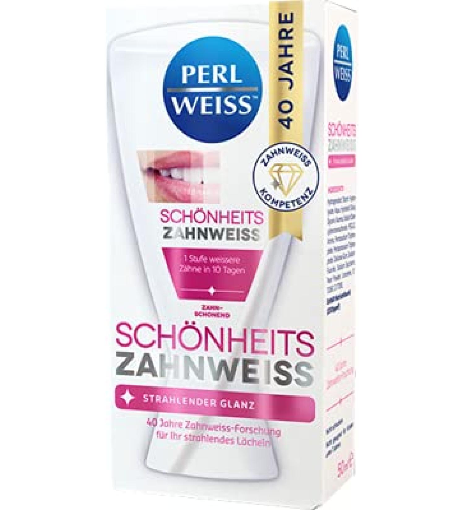 Perlweiss Beauty Tooth Whitening Value Set 3x50ml. beautiful white teeth Perfect White daily beauty dental care