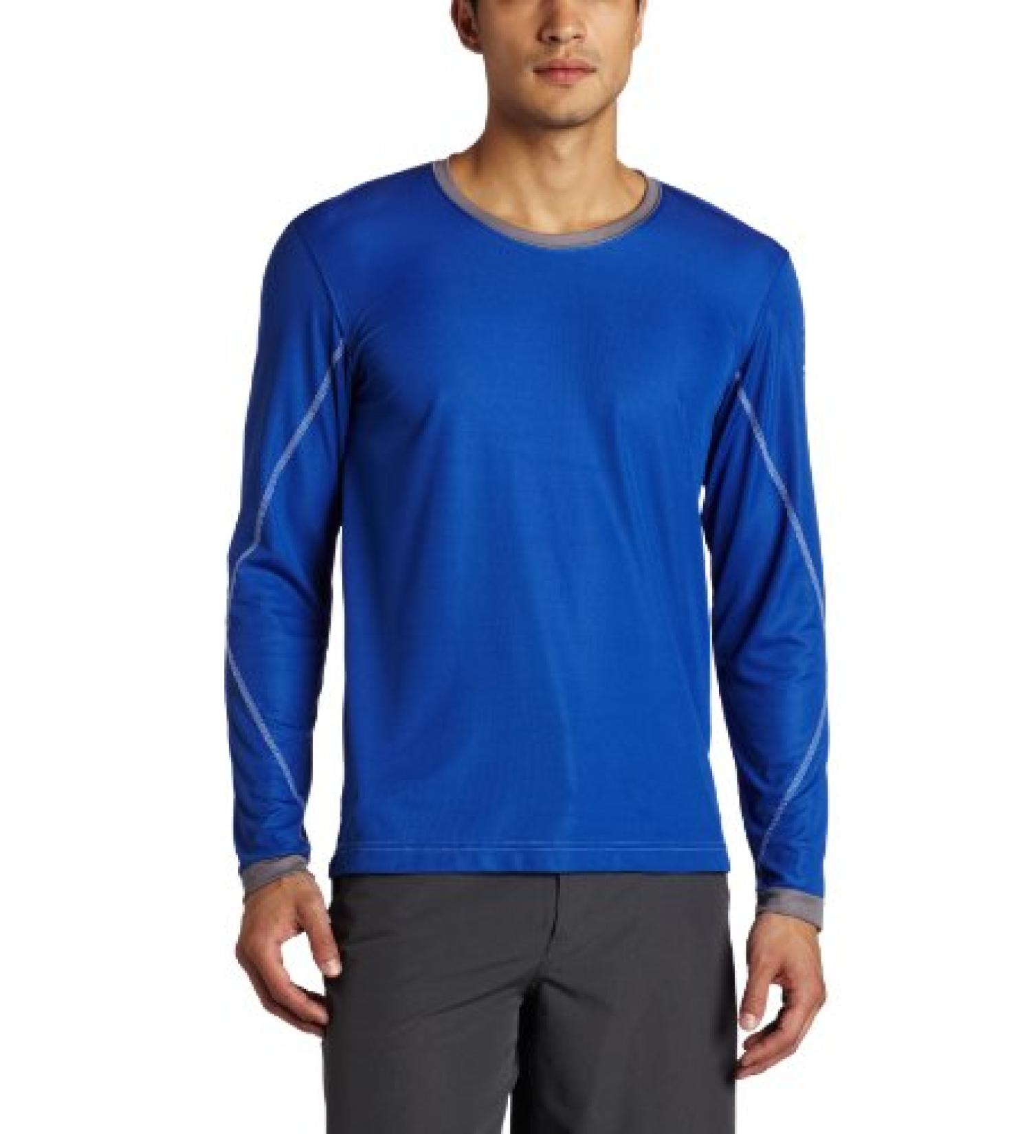 Zumba Fitness Men's Logo Long Sleeve Shirt X-Large Navy