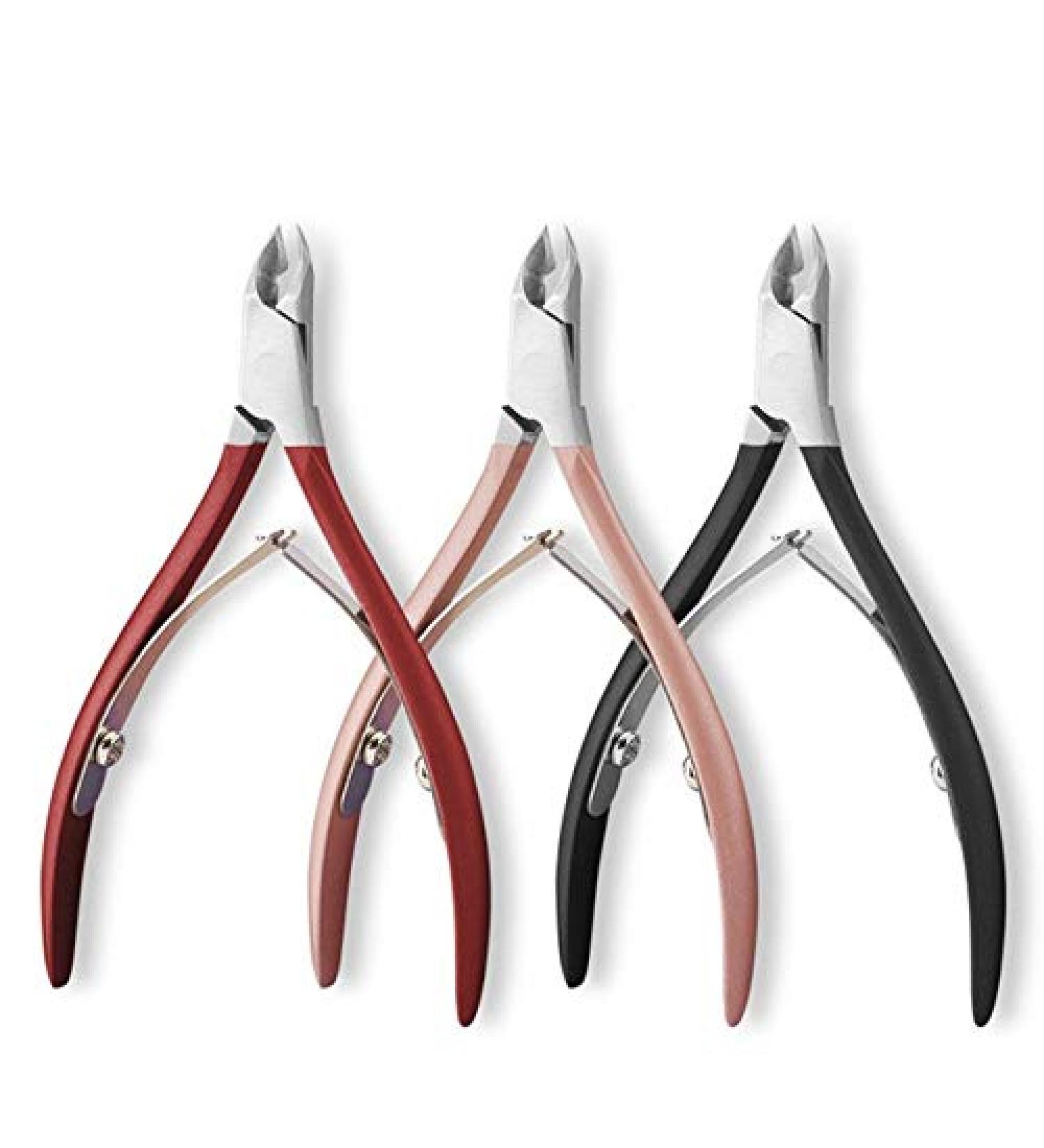 SJLS 1pc Nail Clippers Stainless Steel Dead Skin Remover Scissor Foot Care Toe Cuticle Nippers Manicure Nails Art Tool (Color : Red) - Buy Online on GoSupps.com