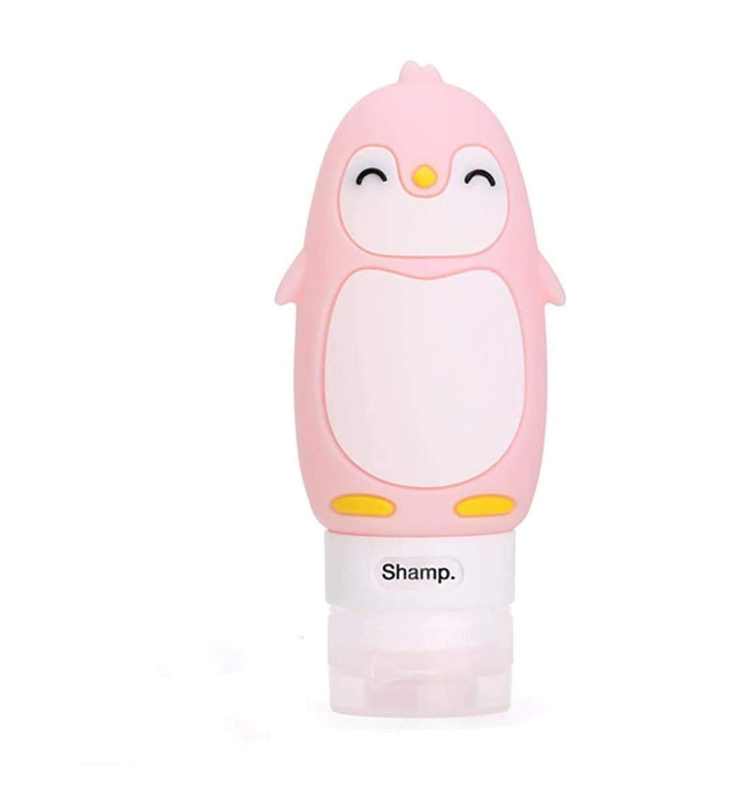 Longsing Silicone Travel Bottles - Shampoo Conditioner Lotion & Cosmetics - Leakproof & Durable - Ideal for Travel (Rosa) - Buy Online on GoSupps.com