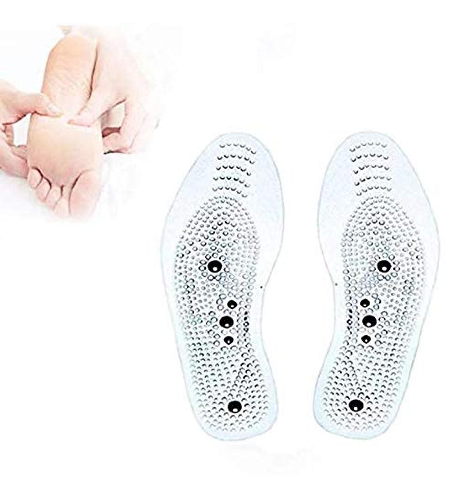 Acupressure Slimming Insoles - Massage Magnetic Therapy (1 Pair) | For Women & Men - Buy Online on GoSupps.com