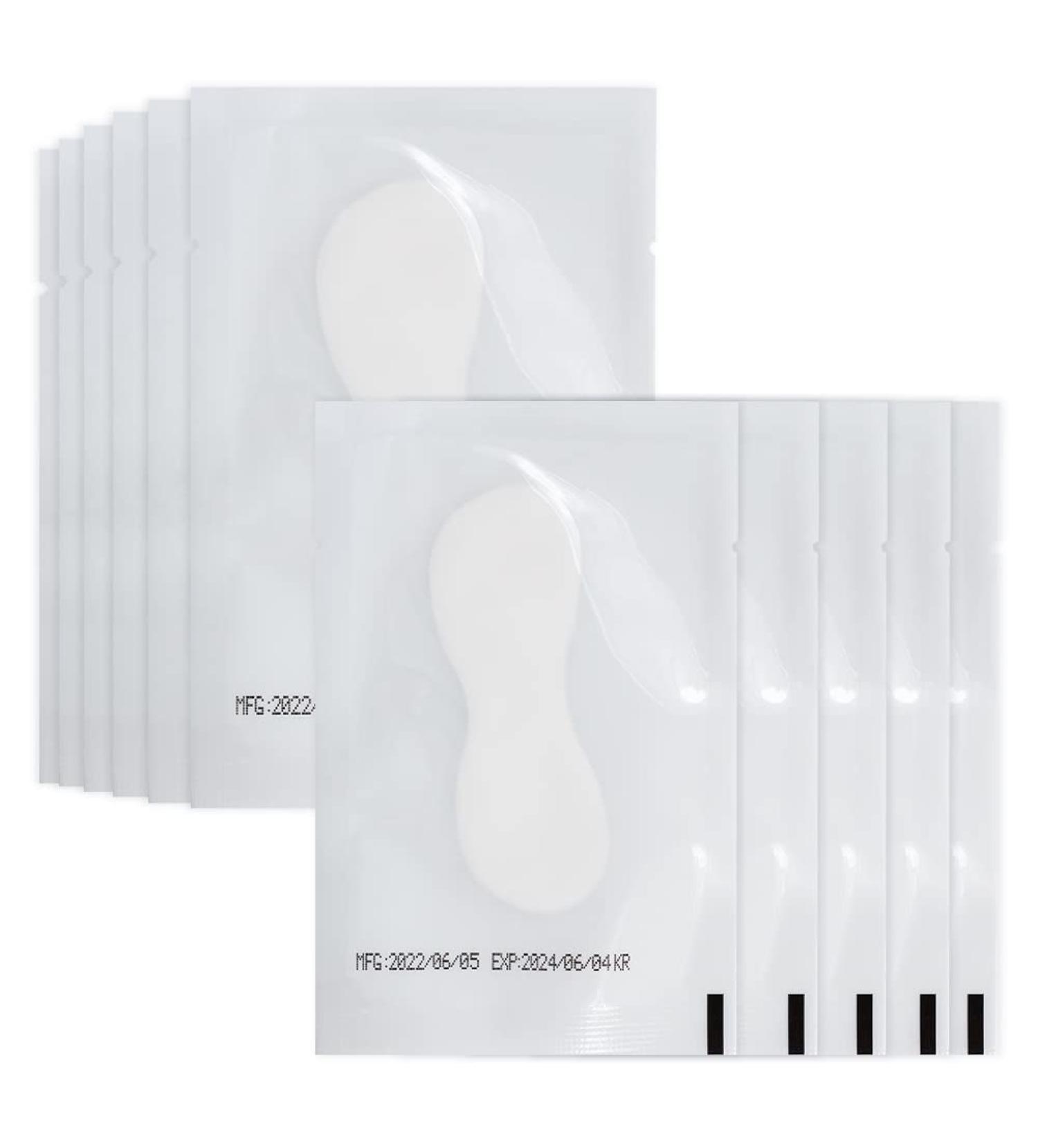 Lunamoon Eye Pads for Eyelash Extensions - 50 Pairs Gourd White | Ultimate Eyelash Lifting & Coloring Gel Patches - Buy Online on GoSupps.com