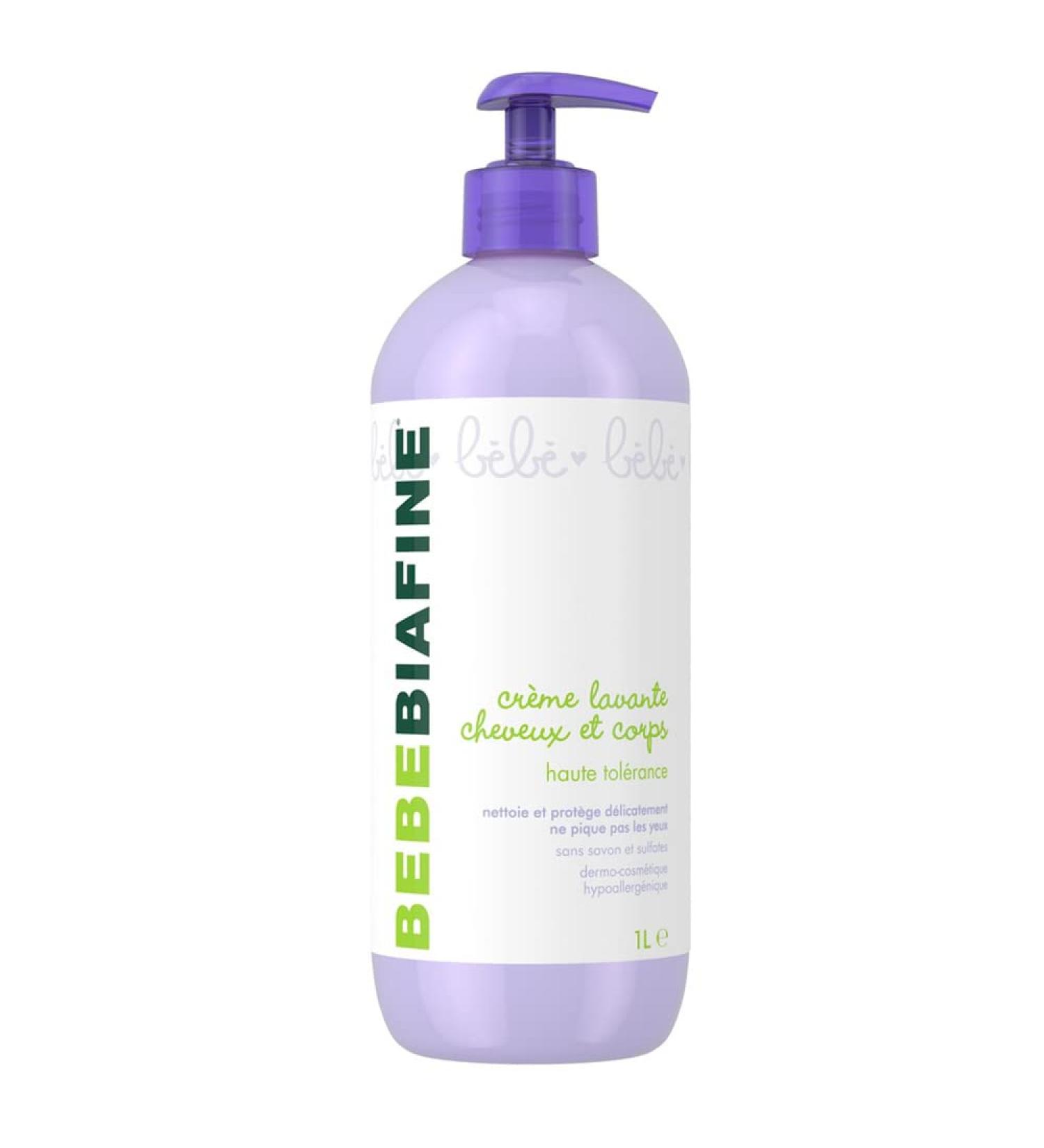 Johnson & Johnson B b Biafine Hair and Body Wash Cream 1 L