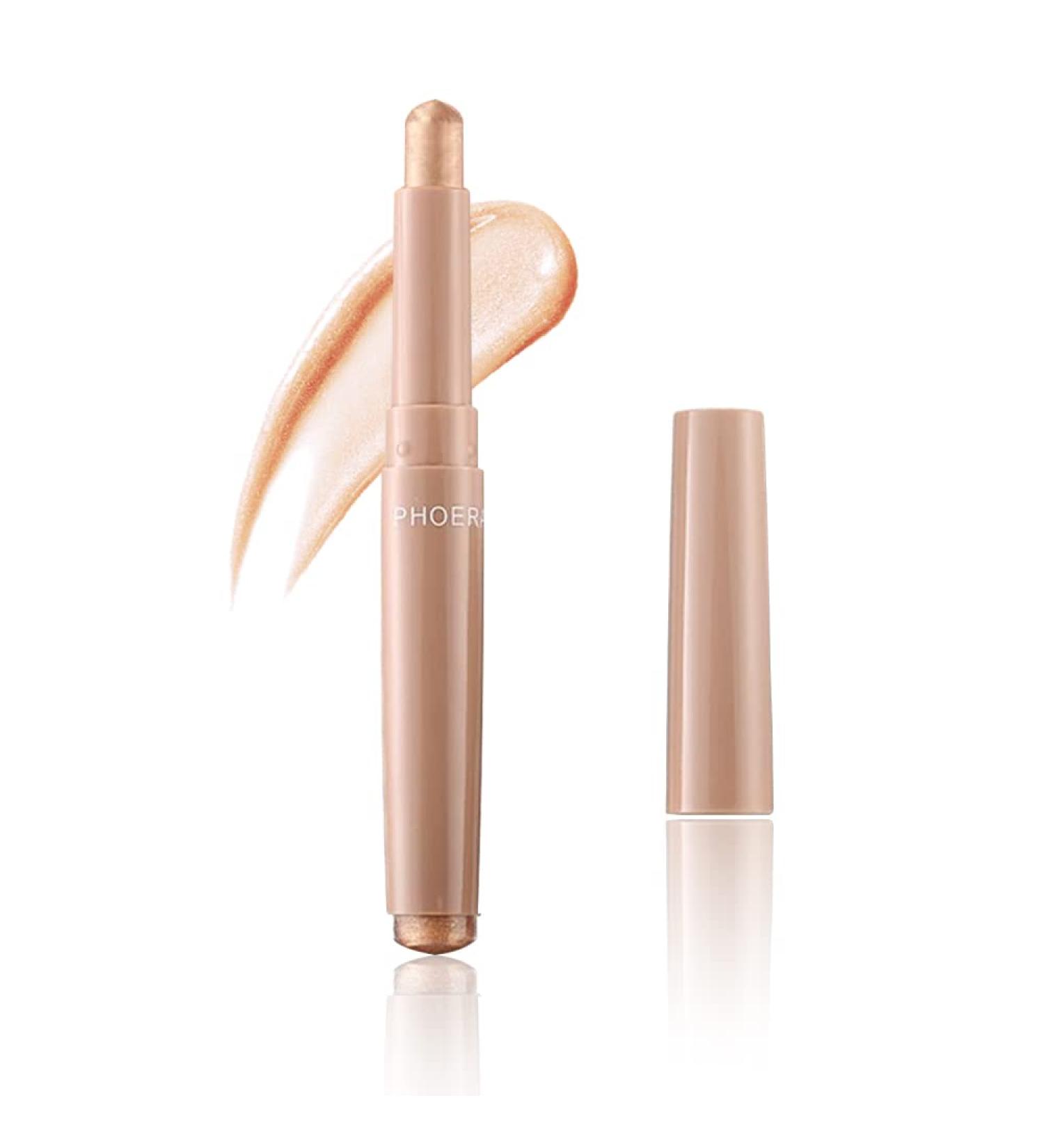 Go Ho Cream Eyeshadow Stick | Shimmer Eye Pencil - Waterproof & Creamy | 109 Champagne - Buy Online on GoSupps.com
