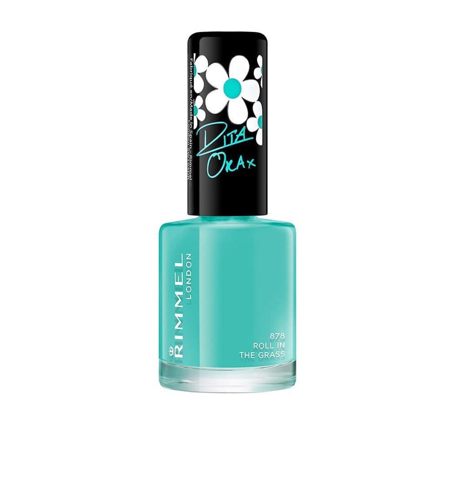 Rimmel London Rita Ora 60 Seconds Super Shine Nail Polish 878 Roll in the grass 8 ml Packaging May Vary