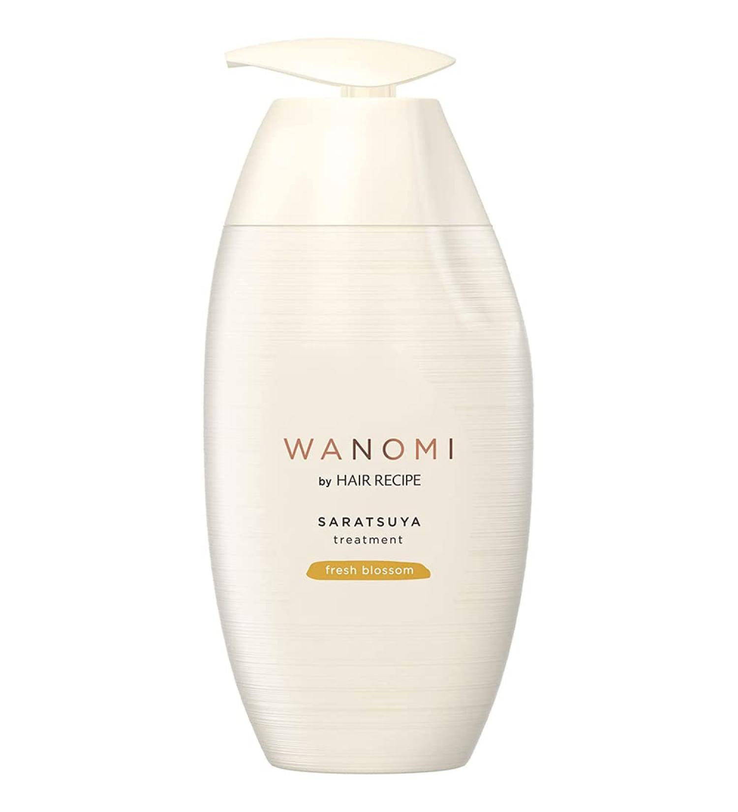 Hair Recipe Wanomi Saratsuya Hair Treatment Pump - 350ml | Nourishing Hair Care - Buy Online on GoSupps.com