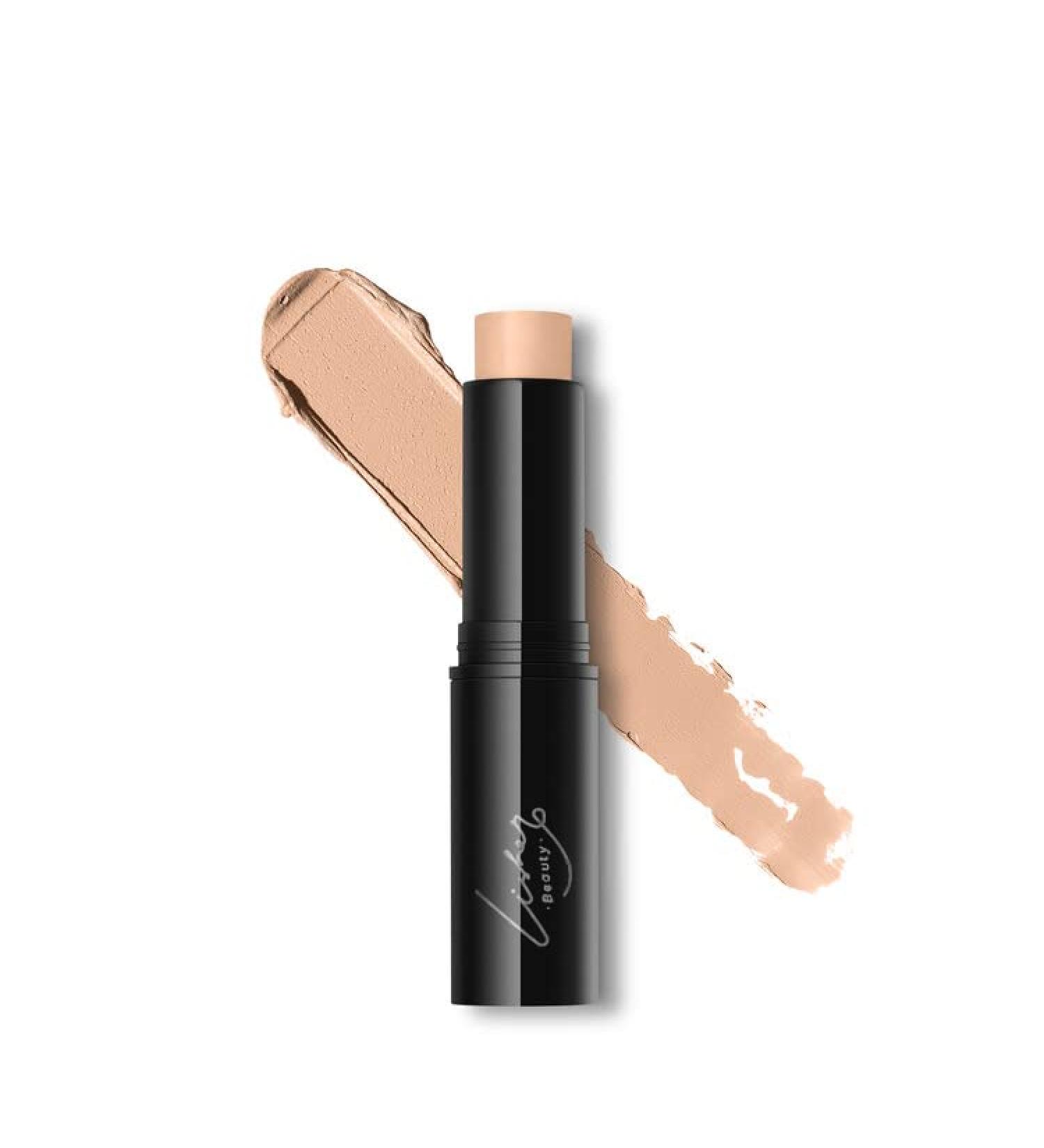 Foundation Stick SPF 15 - Full Coverage Creme Makeup for All Skin Types (Natural Beige) - Buy Online on GoSupps.com