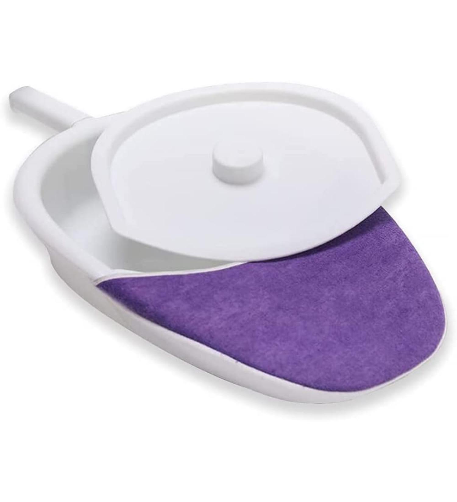 Urinal Bedpan with Lid Bedpan for Women Men Elderly Stable Bedpan for Bariatric Adults with No Spill or Splash Design Home Bed Pan Firm Thick - Buy Online on GoSupps.com
