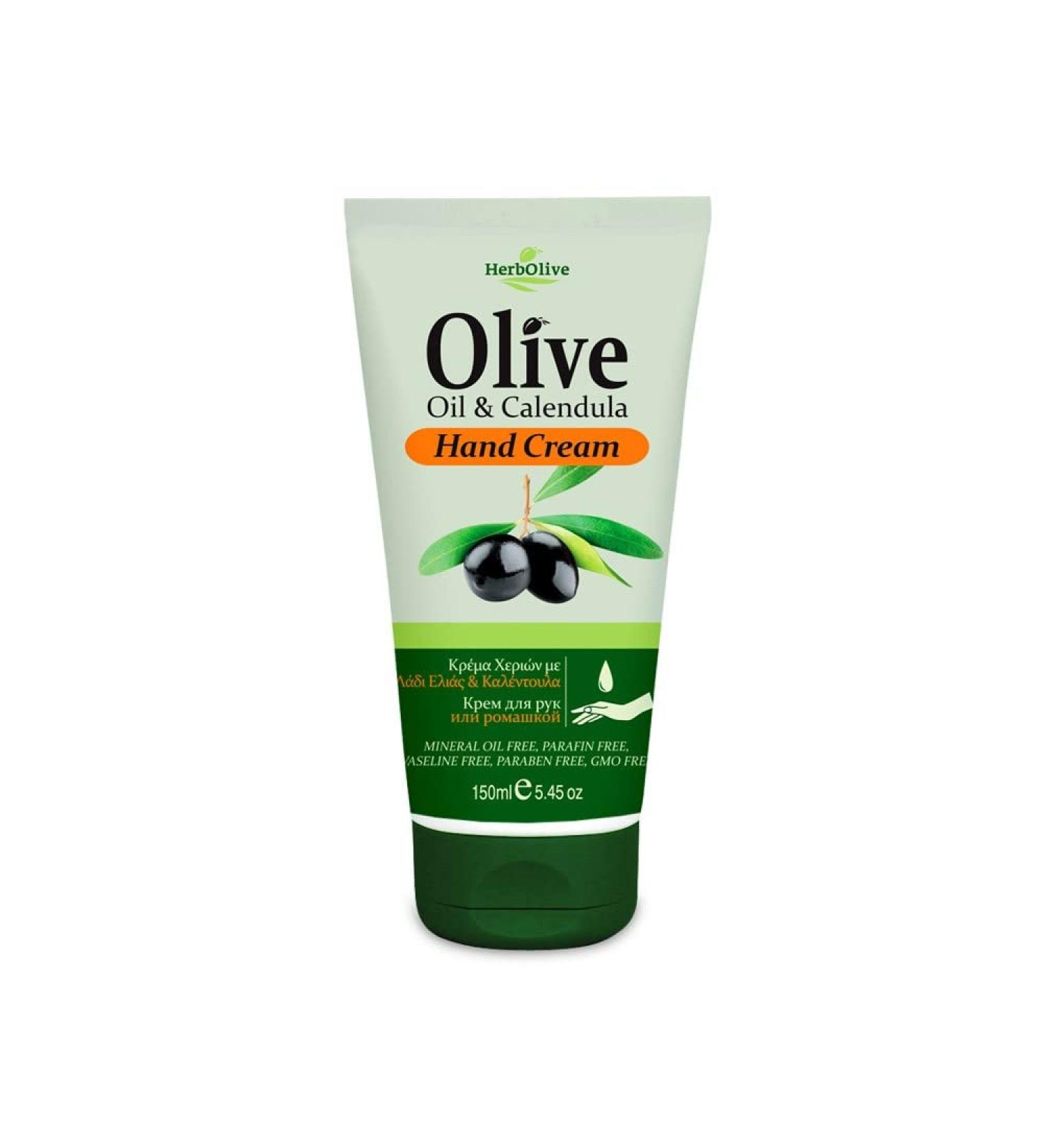 Herbolive Hand Cream Olive Oil & Calendula 150ml