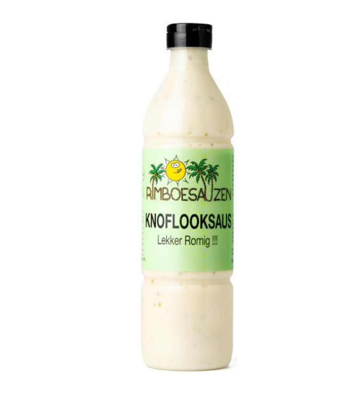 With Pufai Grocery Garlic Sauce, Rimboe Oos 500ml