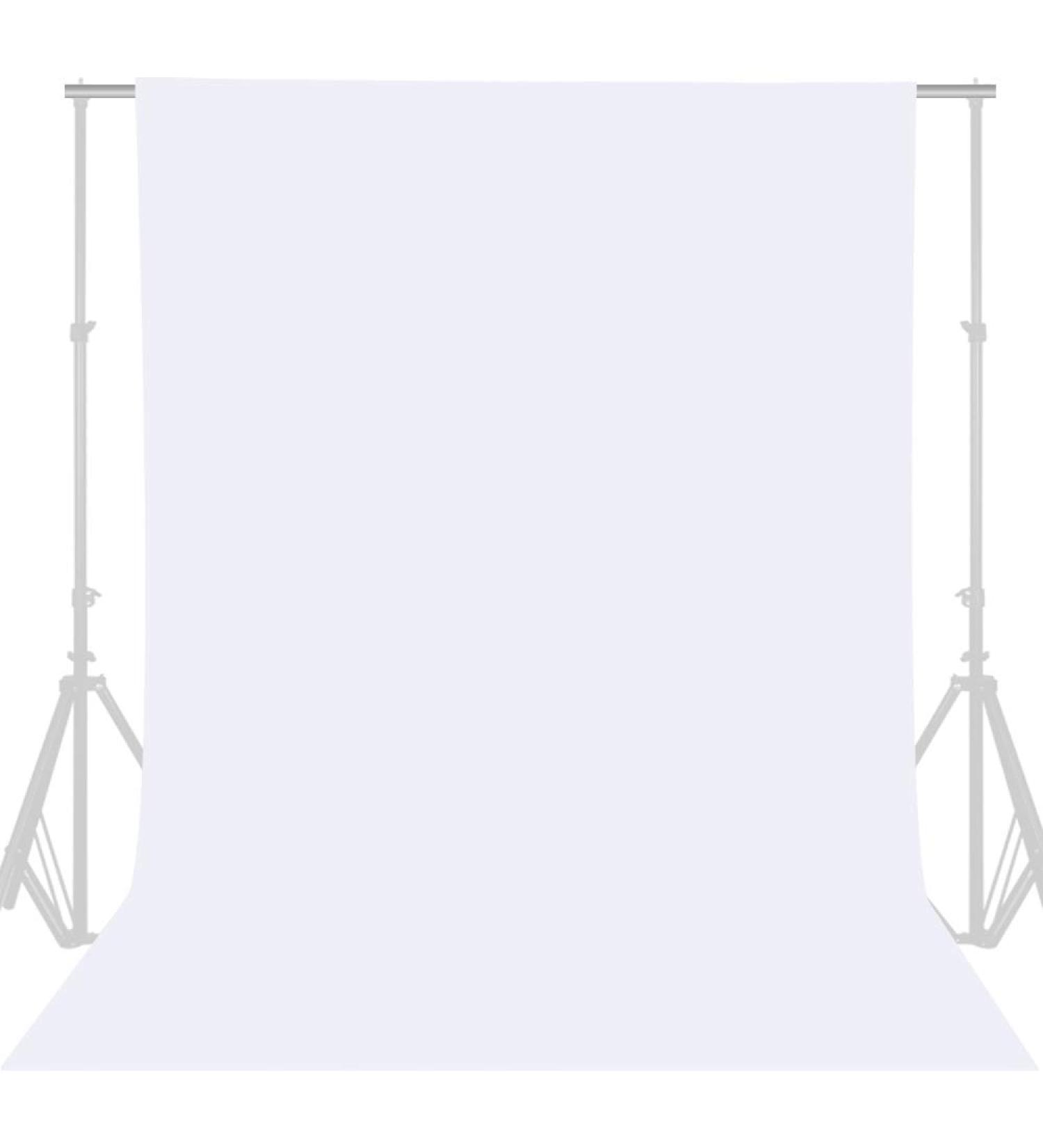 GFCC 8FTX10FT White Photography Backdrop for Photoshoots, Video Recording & Parties - Buy Online on GoSupps.com