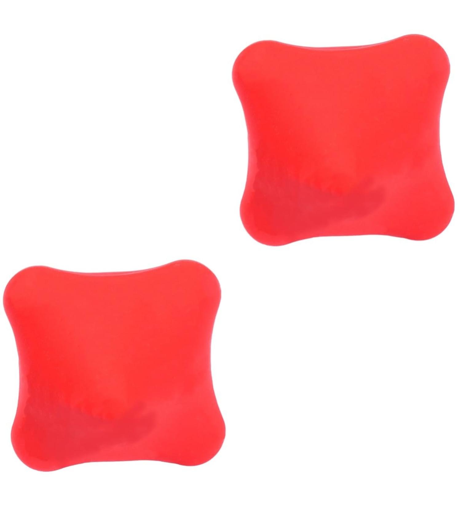 Ultechnovo 2-Pack Silicone Hand Exercise Power Balls for Rehabilitation - Decompression & Massage Toy - 6x6cm Red - Buy Online on GoSupps.com