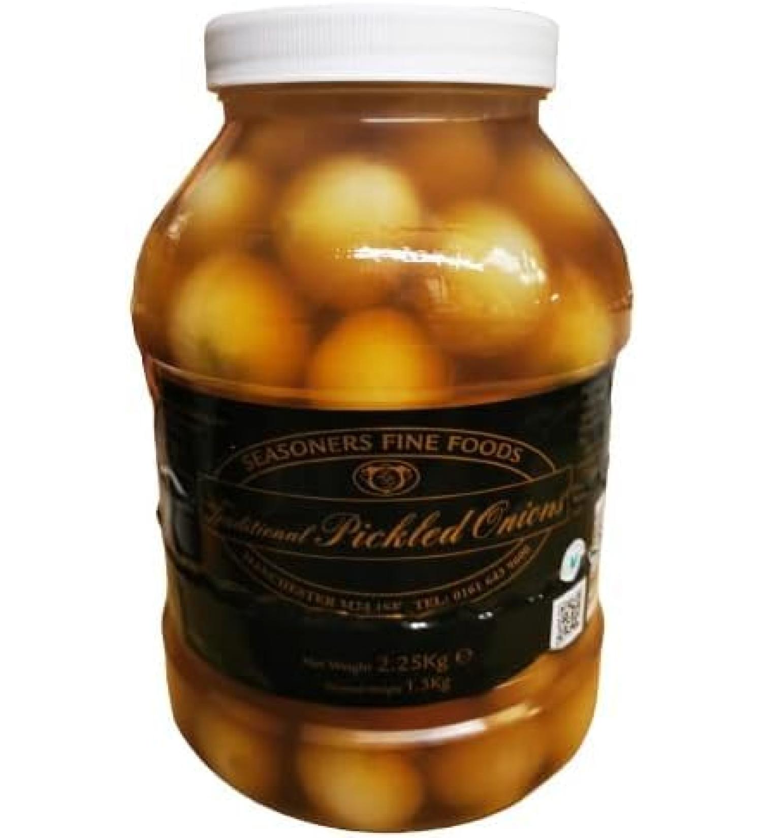 Seasoners Traditional Pickled Onions 2.25kg (Pack of 2) - Buy Online on GoSupps.com