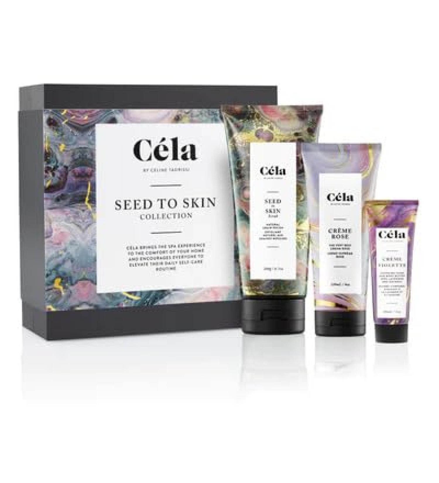 C la by Celine Tadrissi Seed to Skin Collection - 3pc Skin Exfoliant Set for Body - Buy Online on GoSupps.com