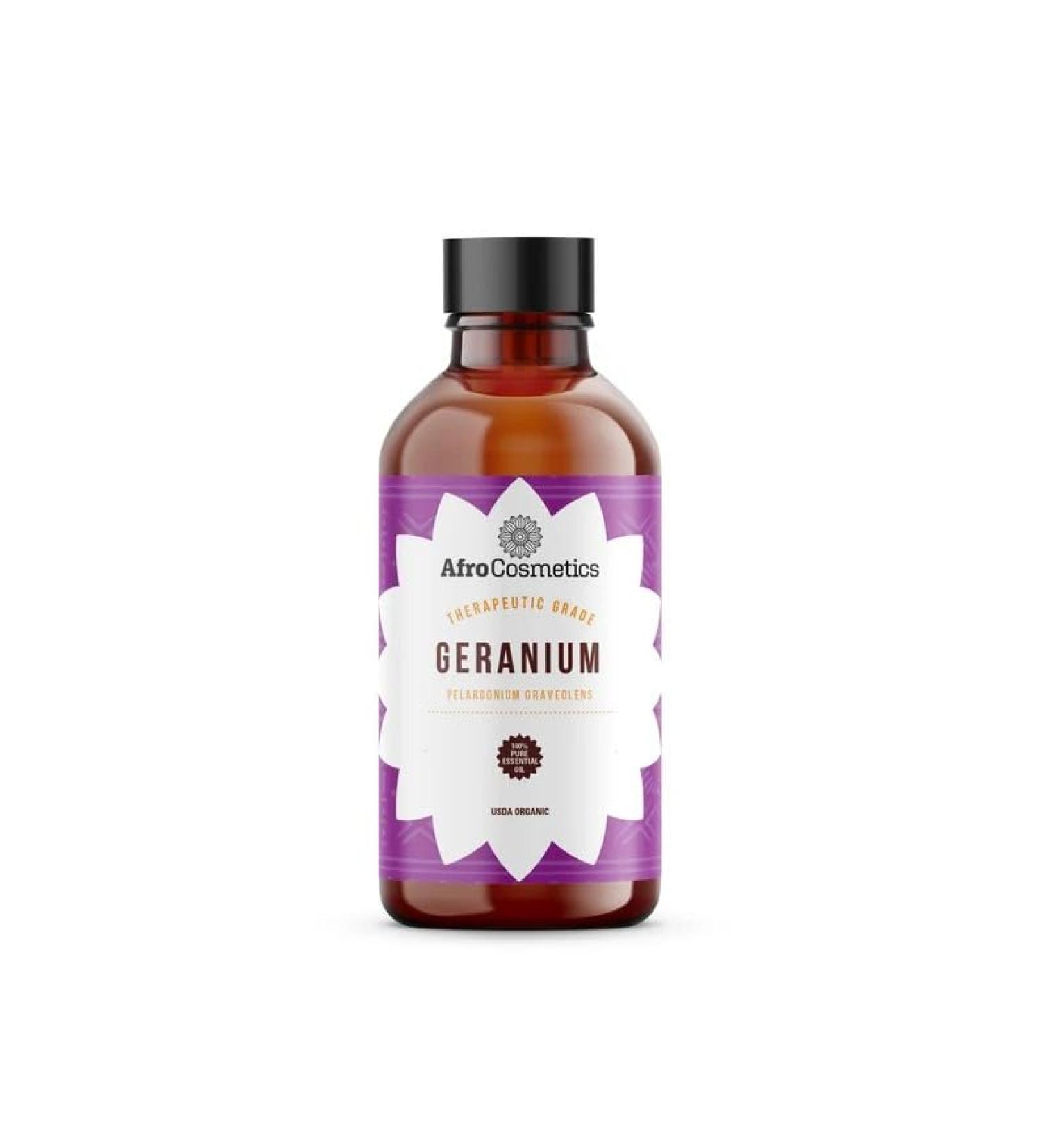 Geranium Essential Oil Aromatherapy Oil for Diffuser 2 OZ