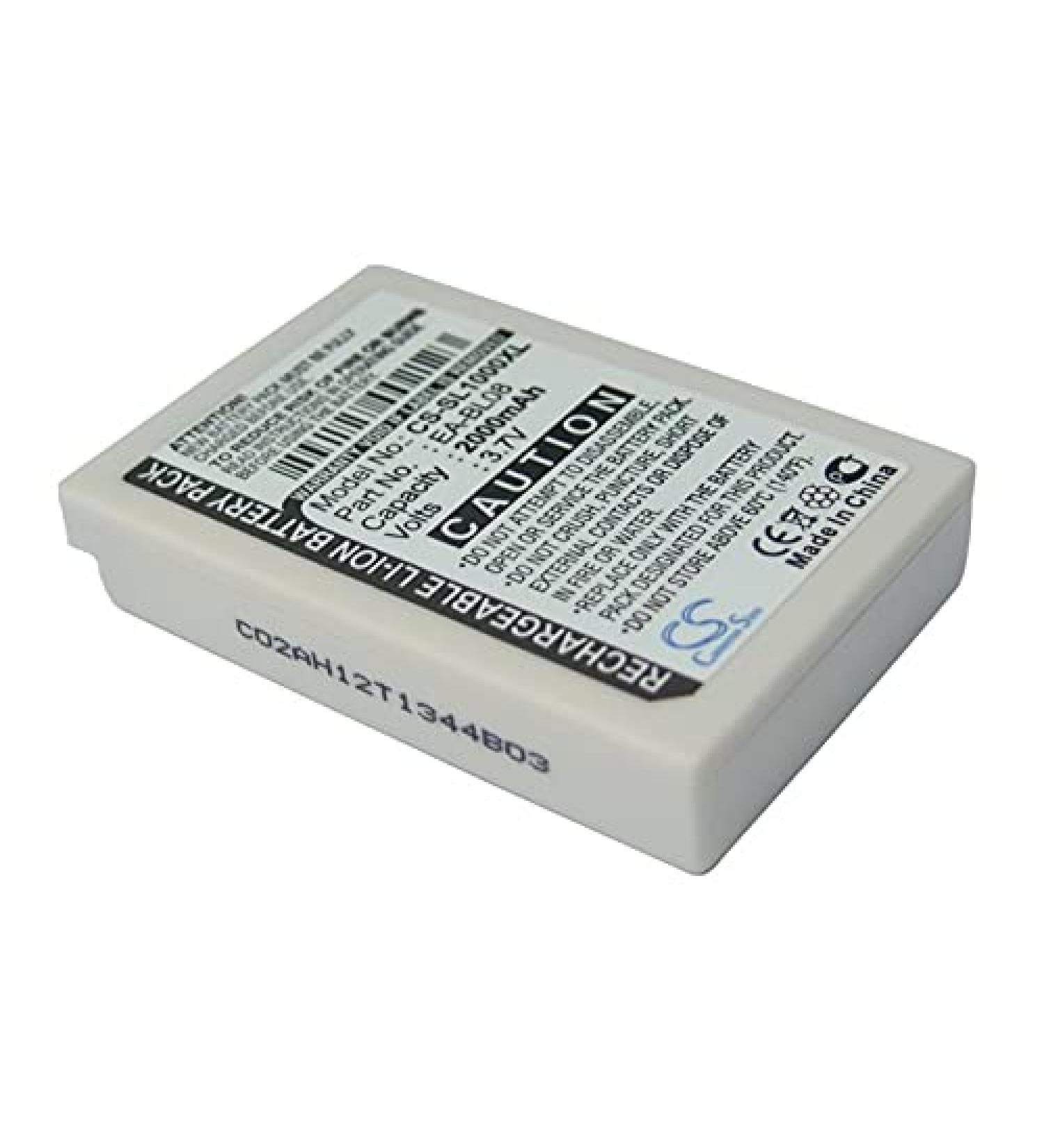 Buy PRUVA 2000mAh Battery for Sharp Zaurus SL-C1000 SL-C3000 SL-C3100 - Compatible Replacement EA-BL08 - Buy Online on GoSupps.com