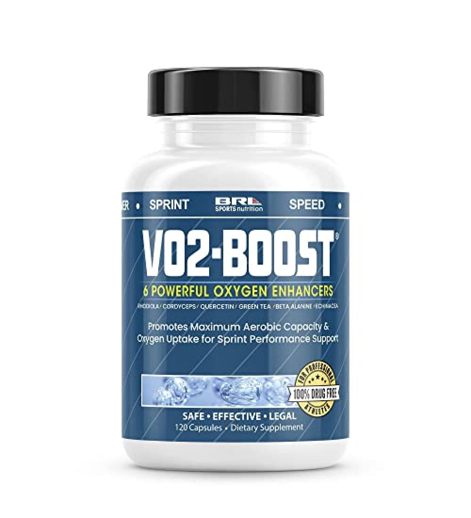 Natural Endurance & Oxygen Supplement for VO2 Max - Rhodiola Rosea B12 & Alpha Lipoic Acid | 120 Capsules (30-Day Supply - Buy Online on GoSupps.com