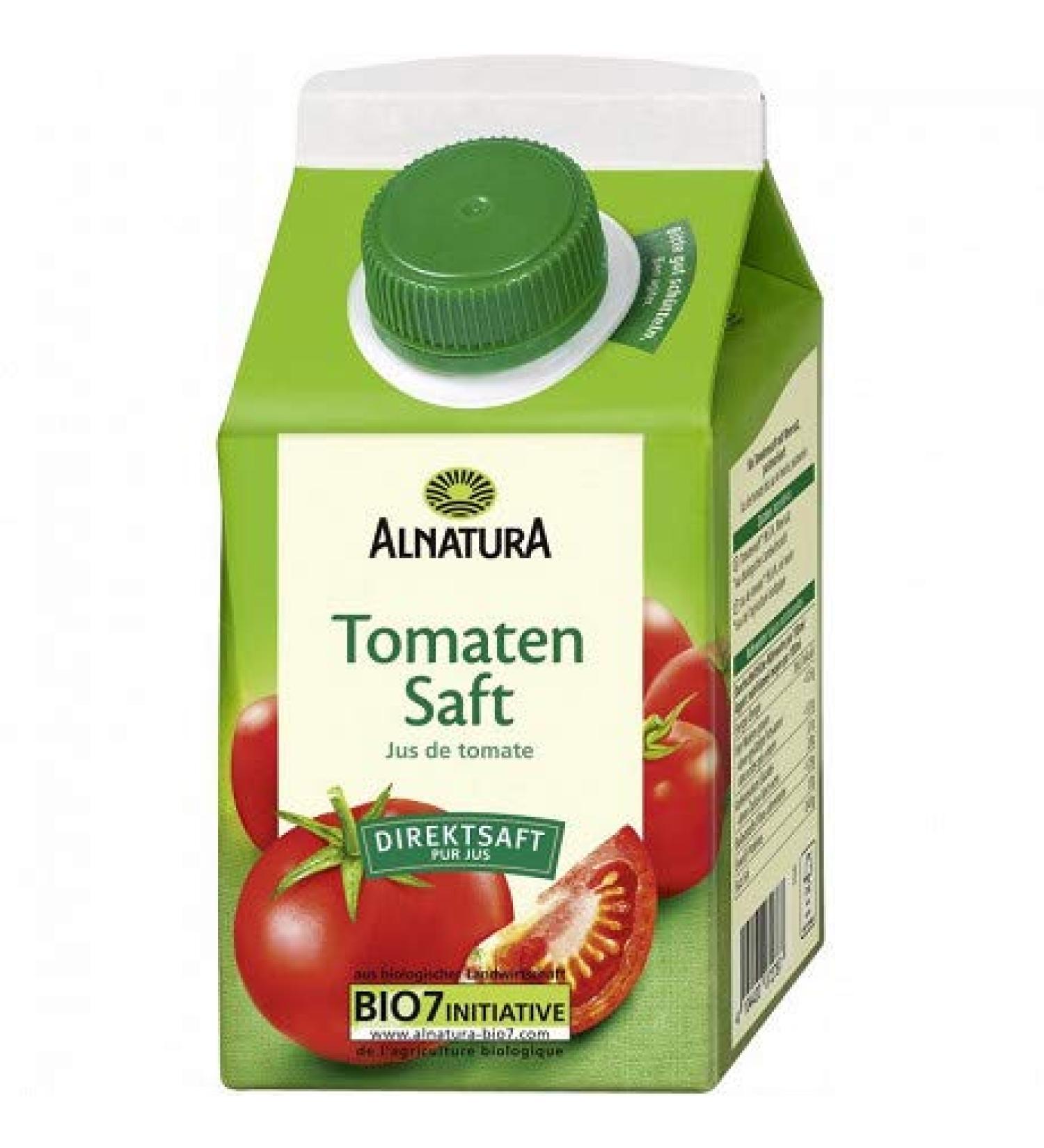 ALNATURA - Tomato Juice With Sea Salt 500Ml - Pack Of 4 - Sold By Pack