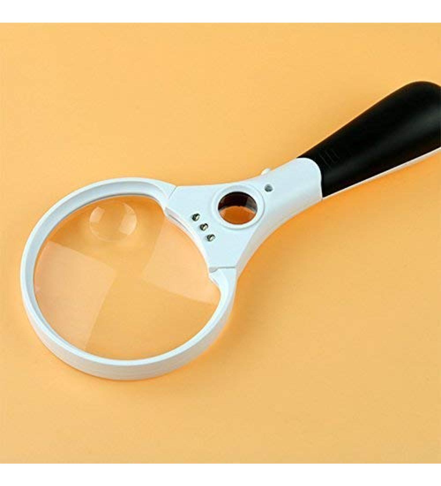 LED Light Hand-held Magnifier is Suitable for Reading Books Newspapers maps and Multi-Purpose Made in China - Buy Online on GoSupps.com