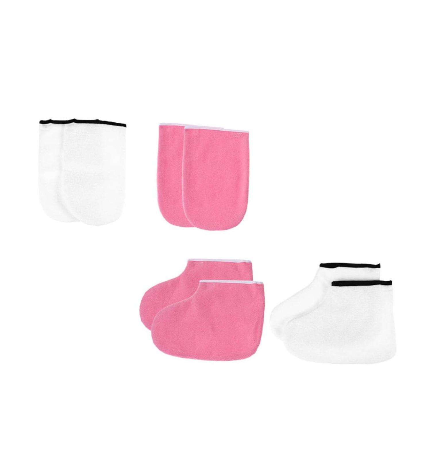 minkissy 2ensembles Mitaines Et Couvre Bain De Paraffine Mitaines Et Housses De Spa Pour Soins Mains - Buy Online on GoSupps.com